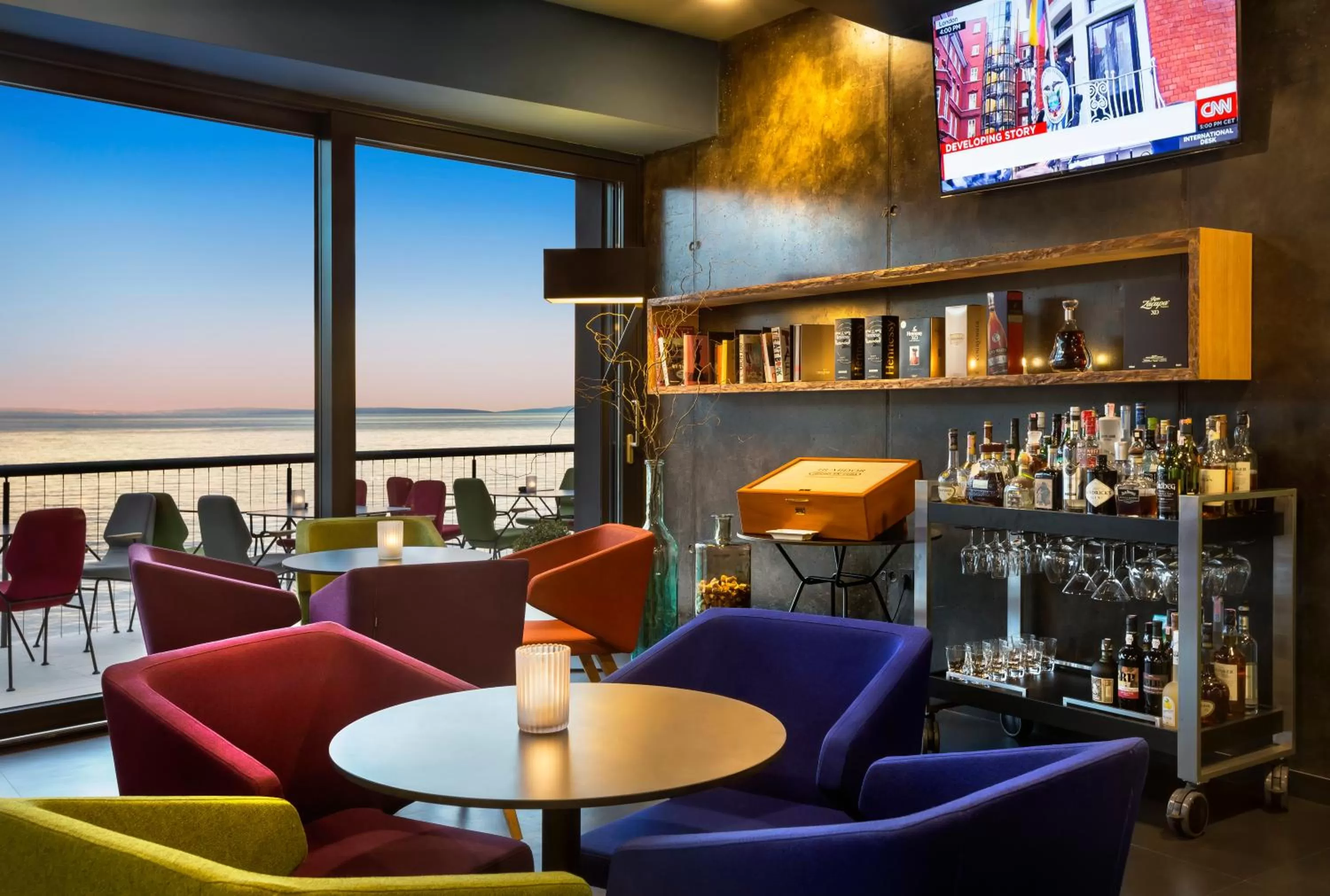 Lounge or bar in Boutique & Design Hotel Navis - Small Luxury Hotels of the World