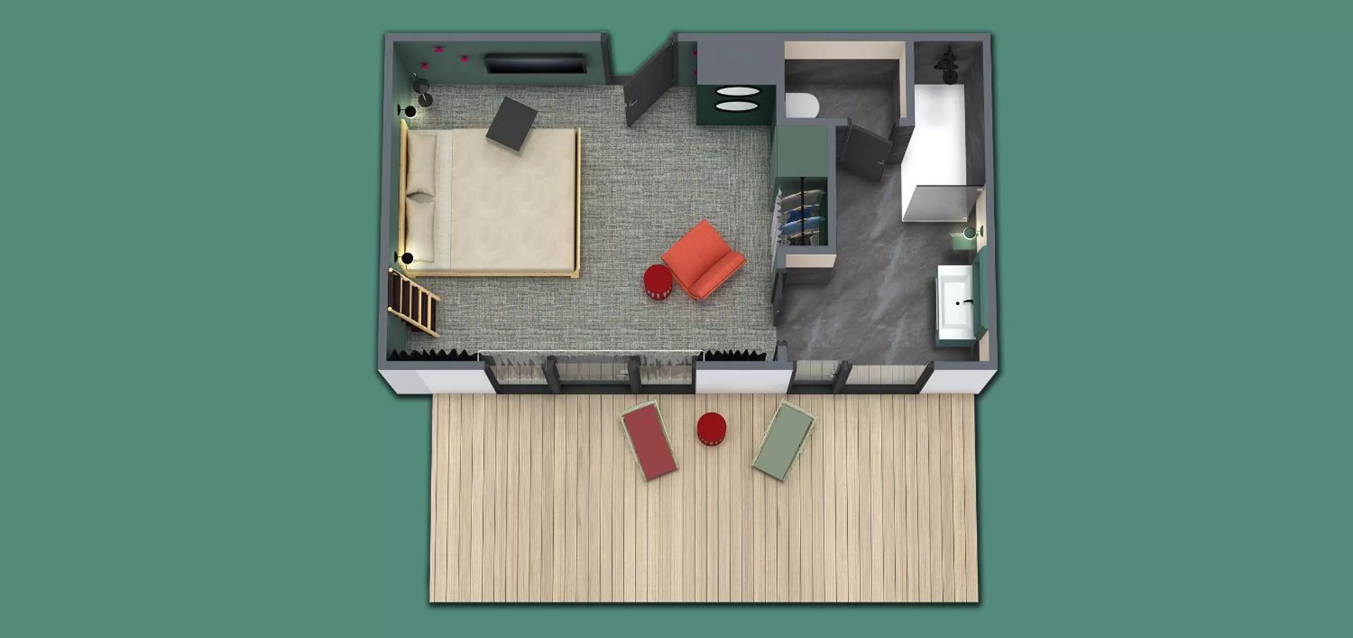 Photo of the whole room in Urban Nature St Peter-Ording