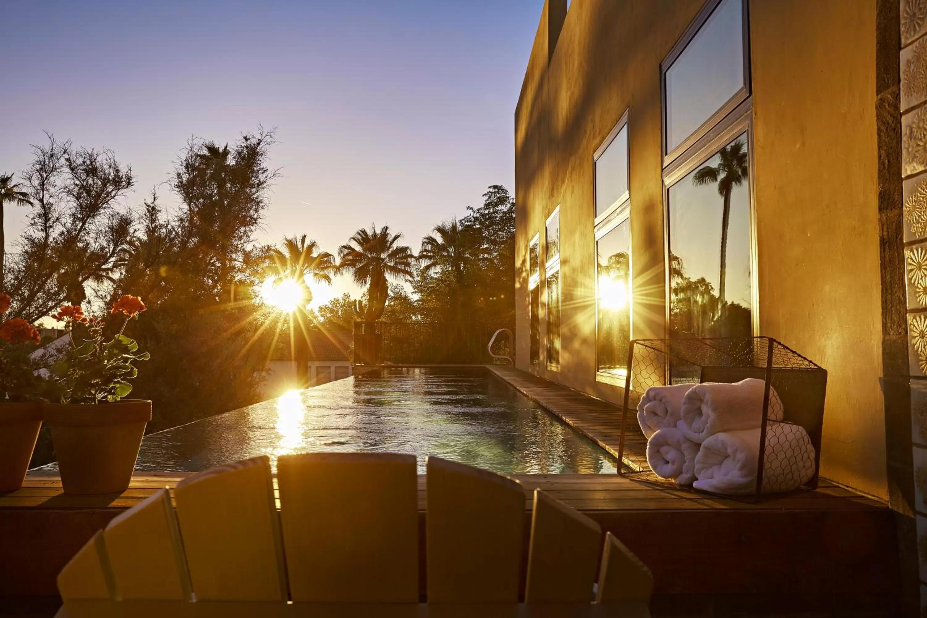 Pool view in Bespoke Inn Scottsdale