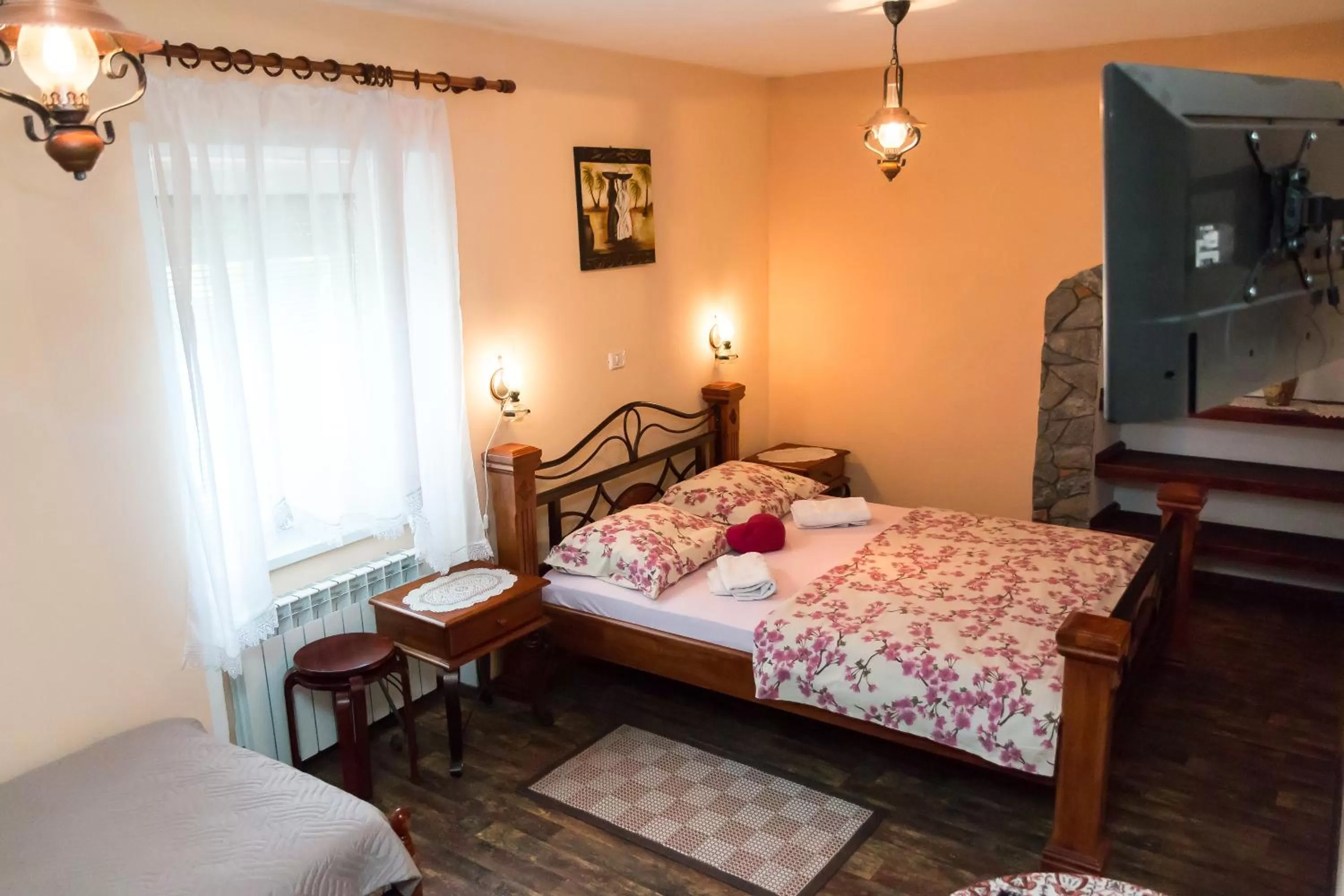 Bed in APARTMA in SOBE PILIH