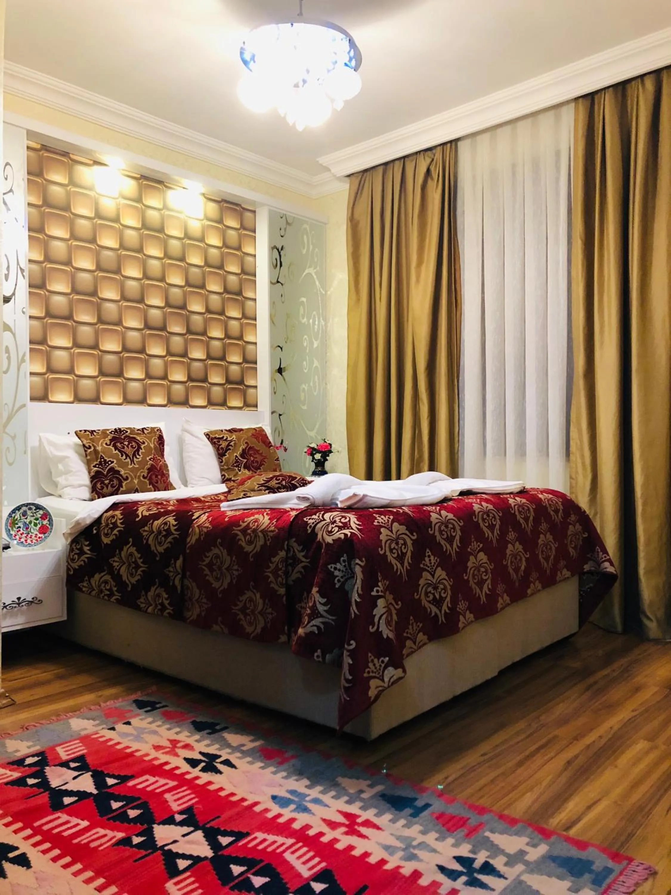 Bed in Art City Hotel Istanbul