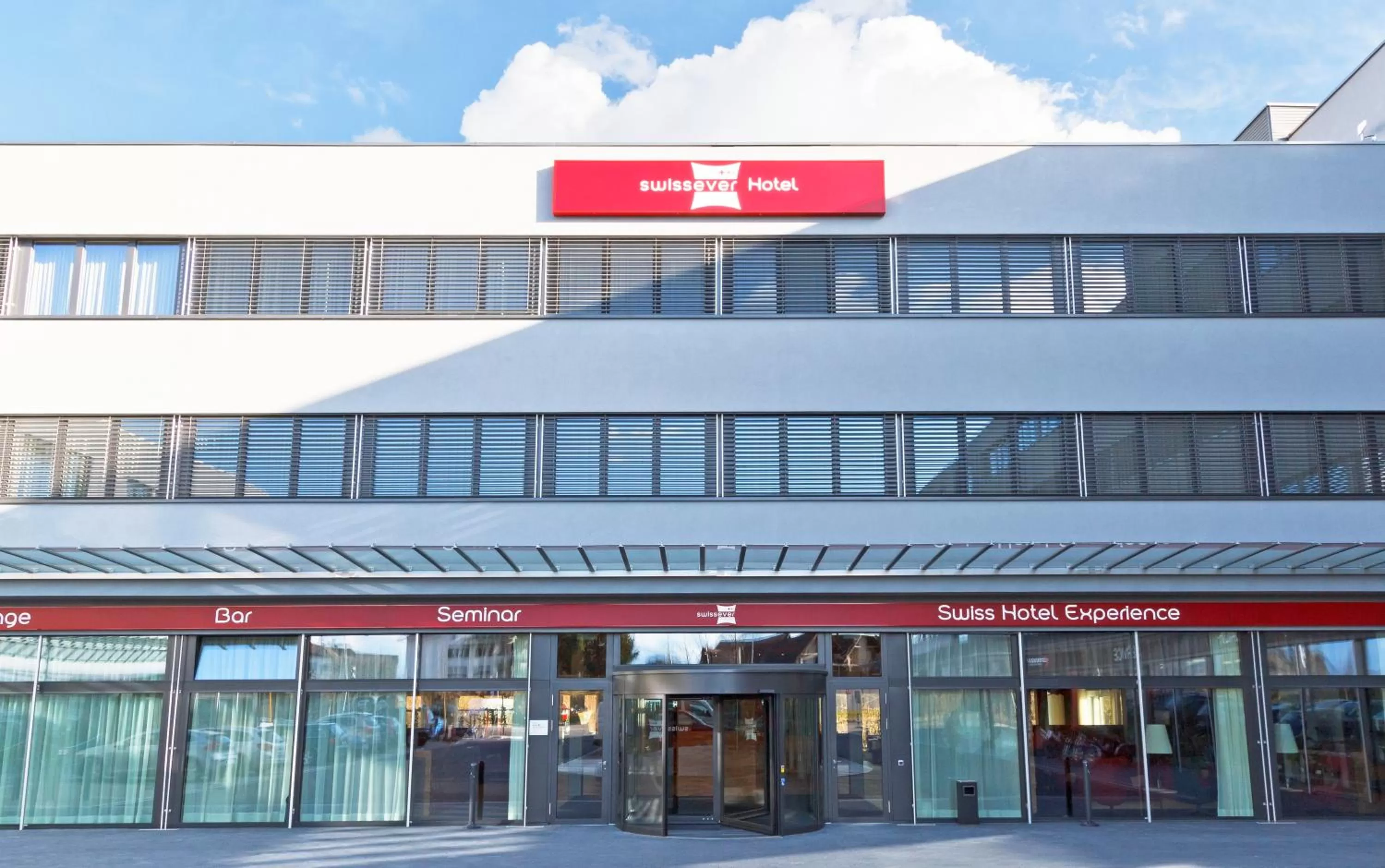 Facade/entrance in SwissEver Hotel Zug