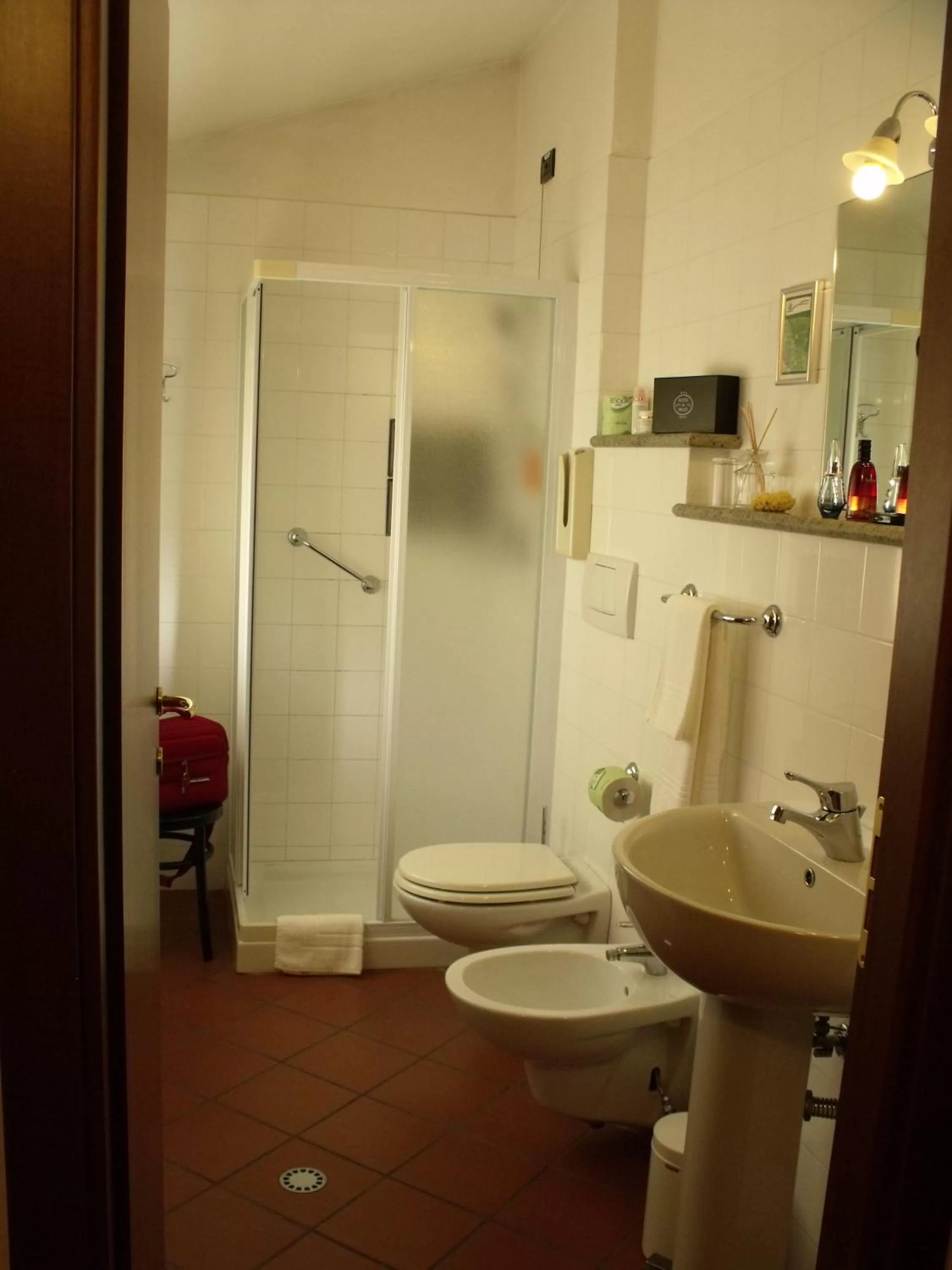 Bathroom in Hotel De Prati