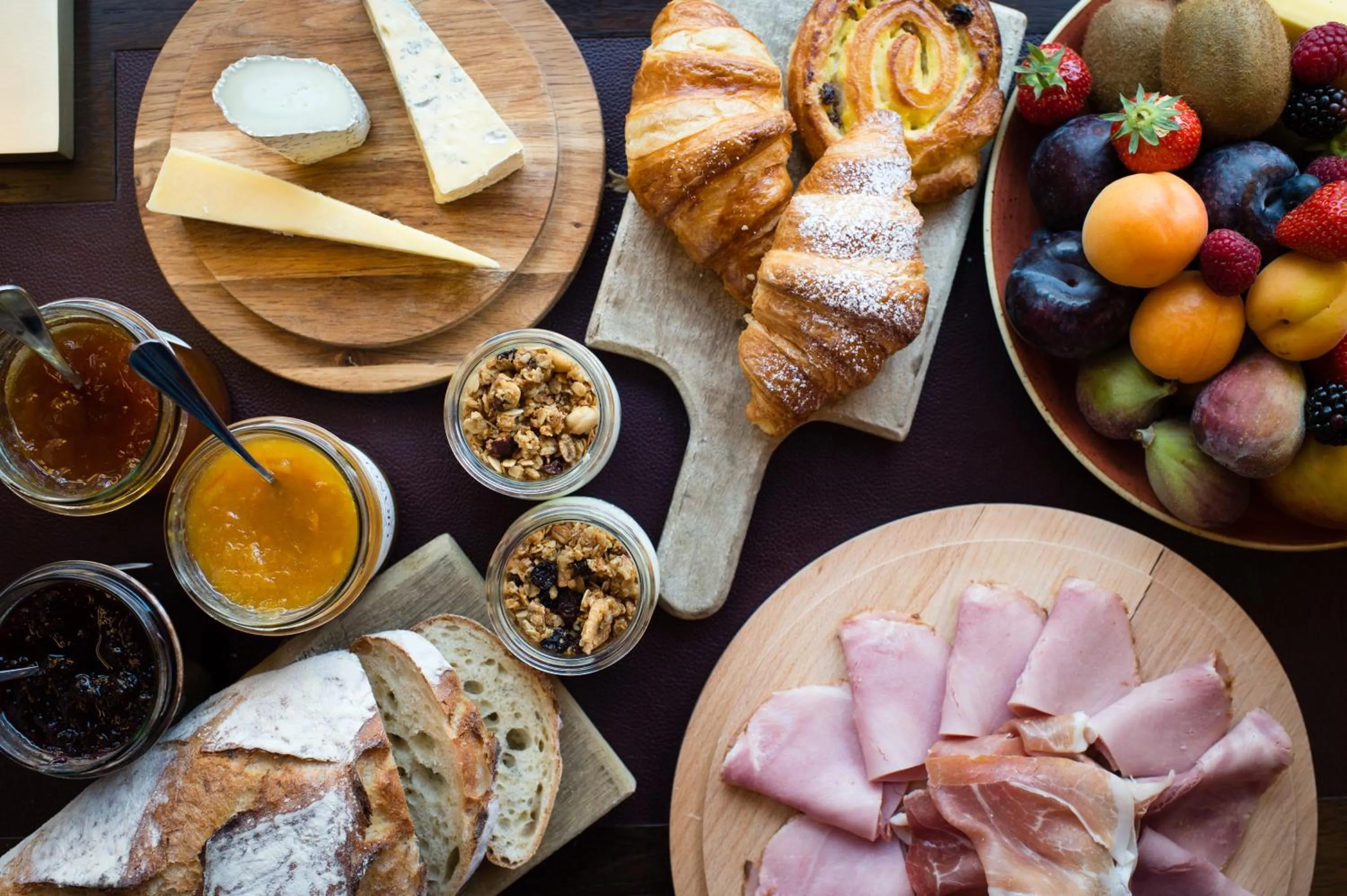 Continental breakfast in The Zetter Marylebone
