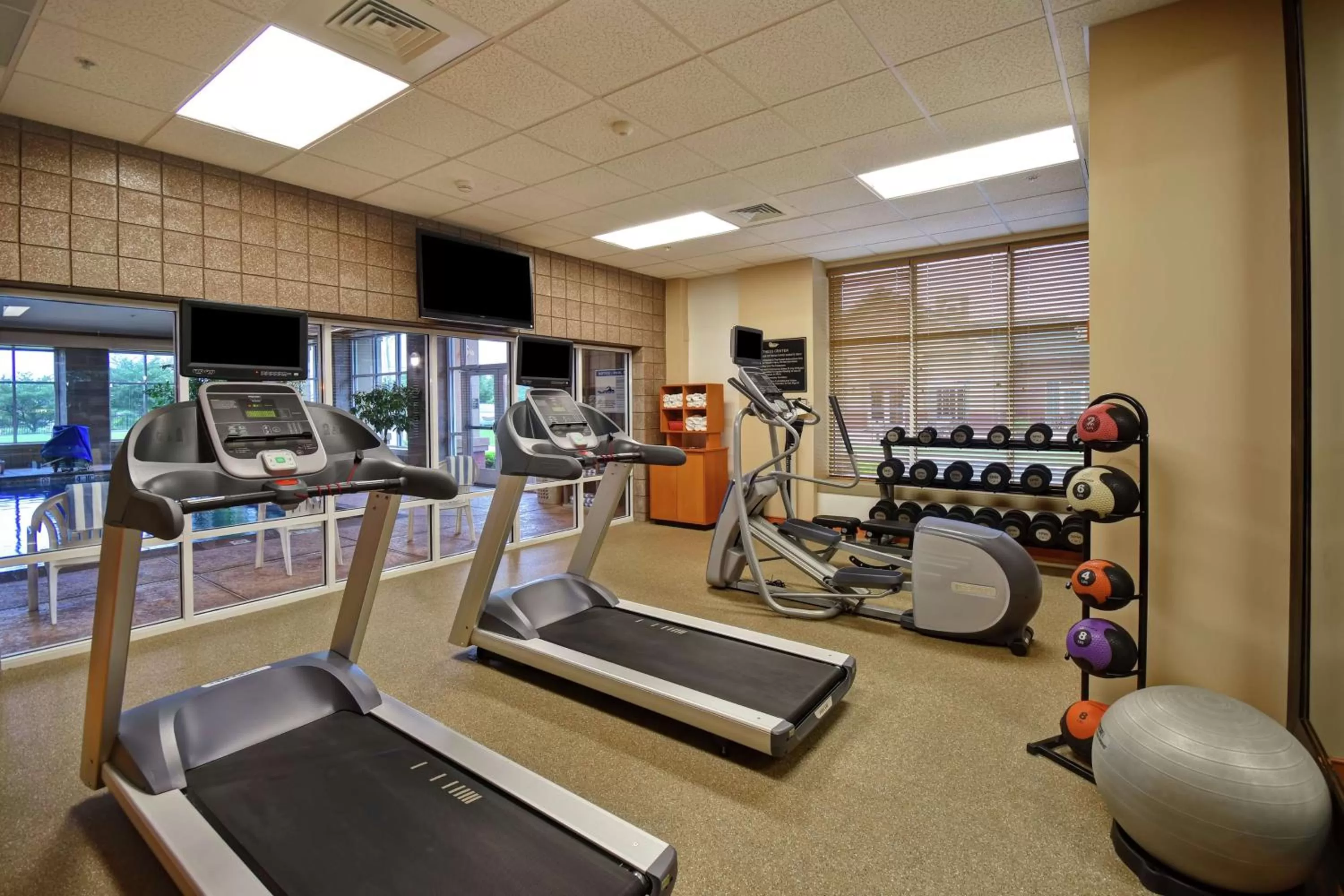 Fitness centre/facilities in Homewood Suites by Hilton Lancaster