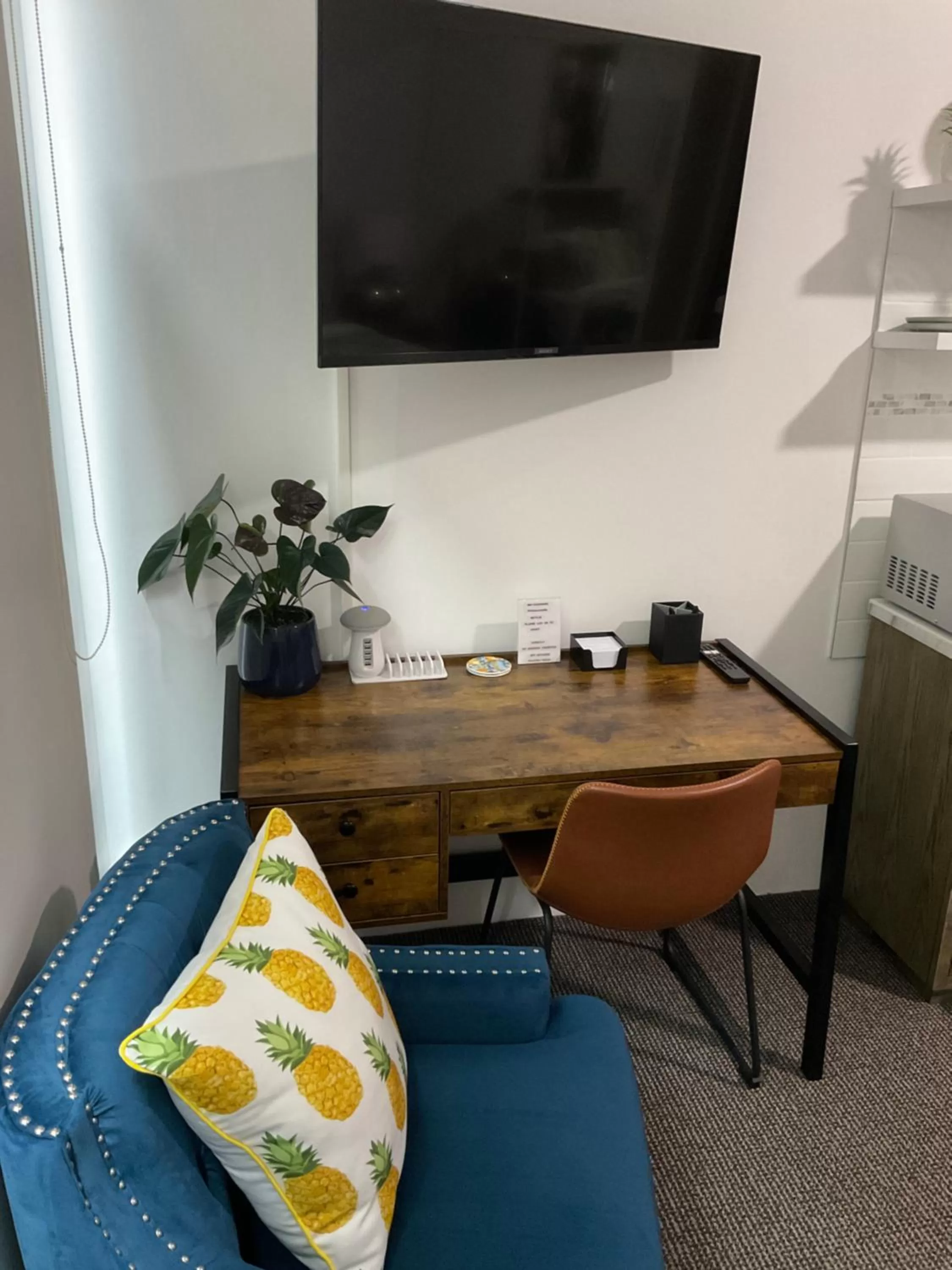 TV/Entertainment Center in Private Suite Nautilus Beach Front Resort