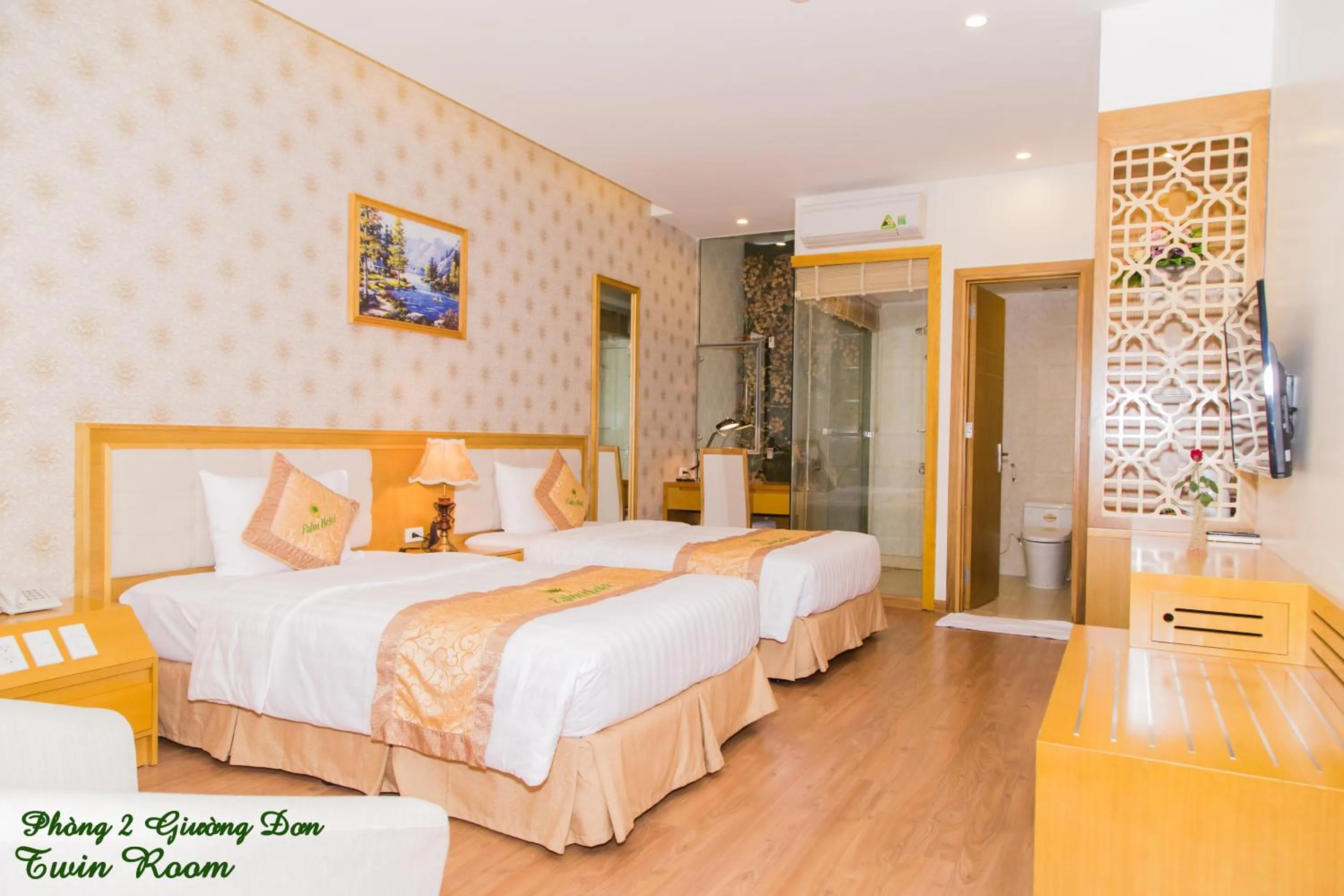 Bed in Palm Hotel Thanh Hoa