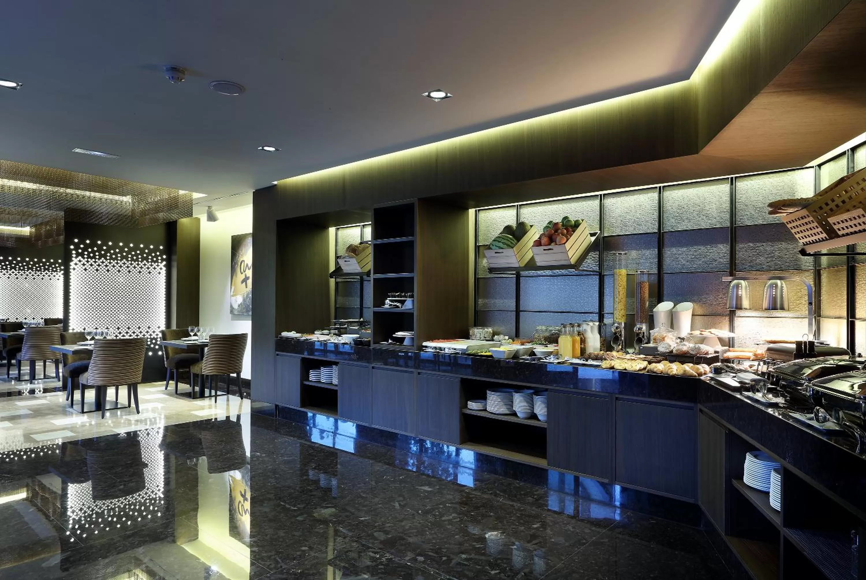 Food and drinks in Áurea Washington Irving by Eurostars Hotel Company