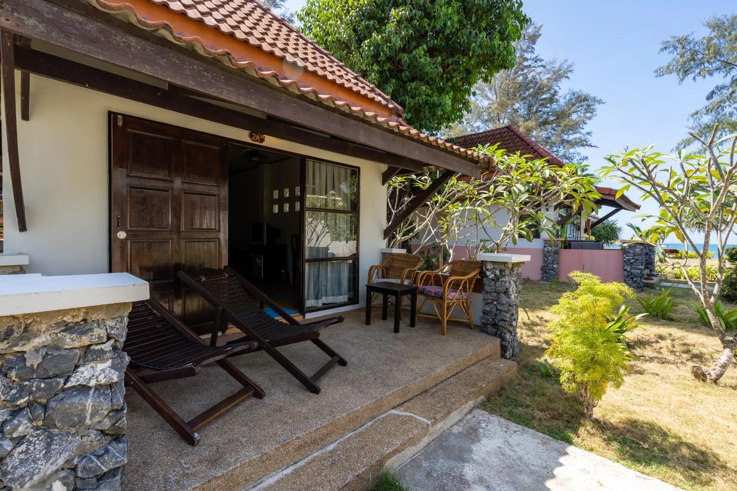 Balcony/Terrace in Gooddays Lanta Beach Resort SHA