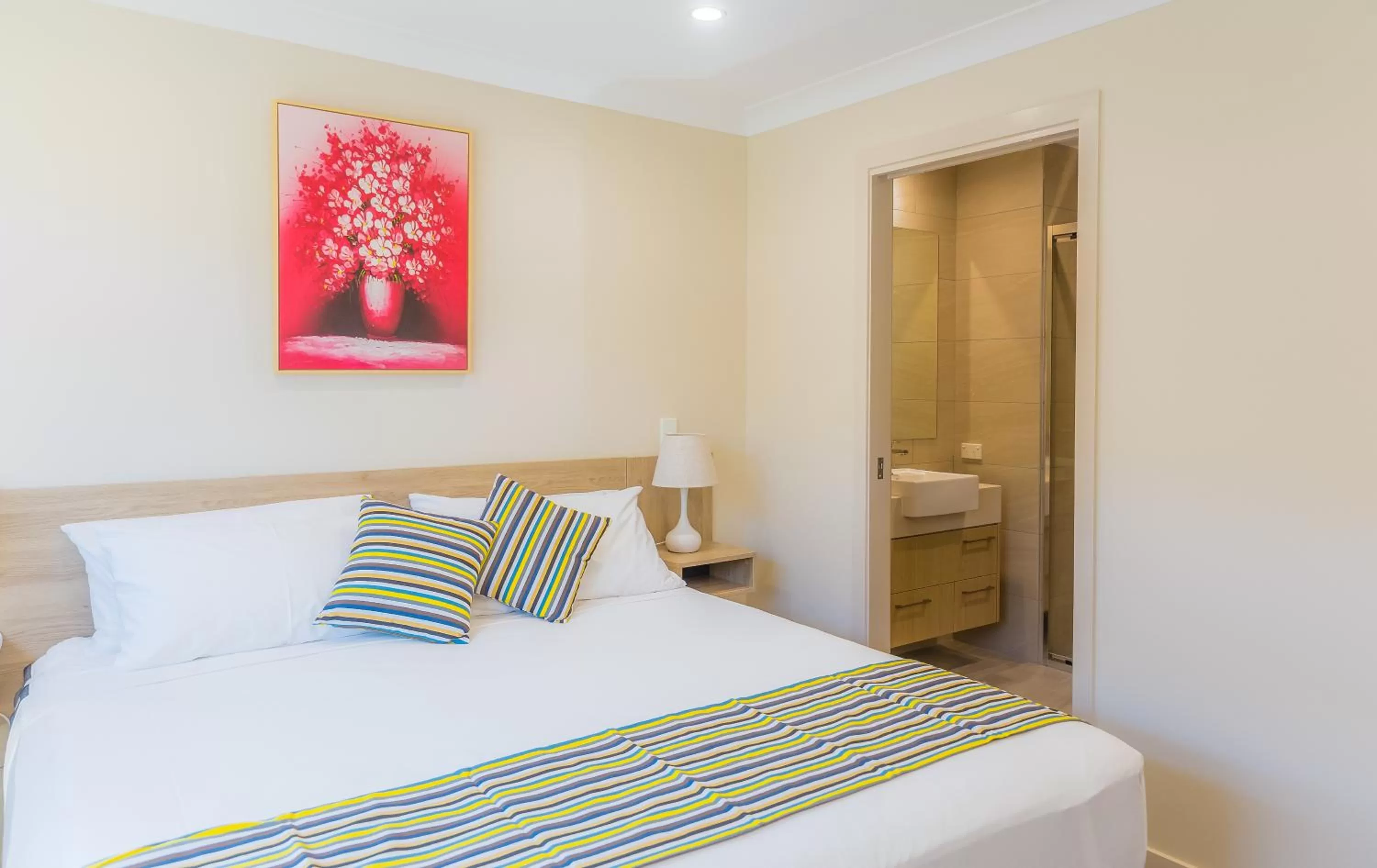 Bed in The Windsor, Hotel Rooms & Apartments