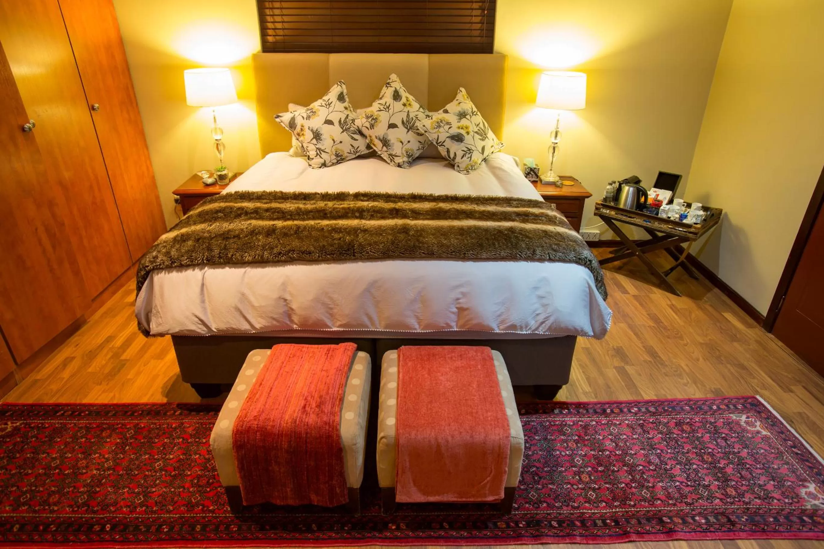 Bed in Spacube Luxury Suites and Spa