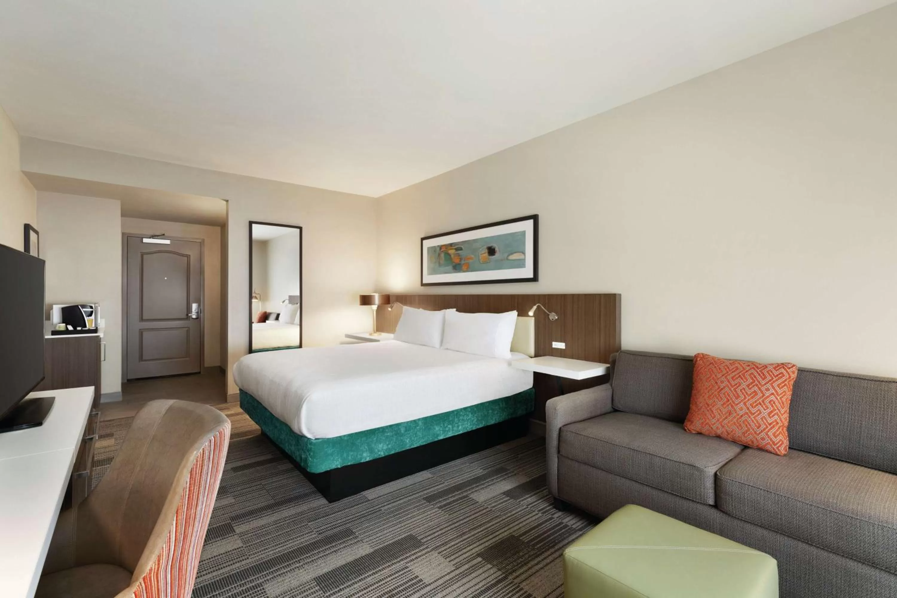 Bedroom, Bed in Hilton Garden Inn Oxford/Anniston, AL