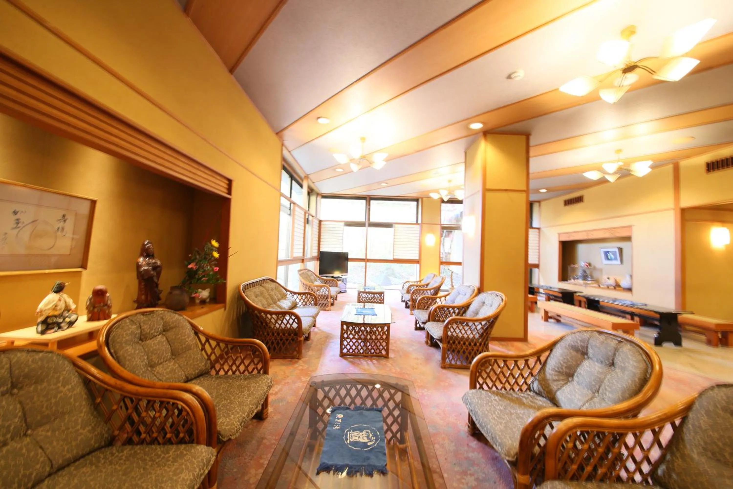 Lobby or reception in Hotel Tamanoyu