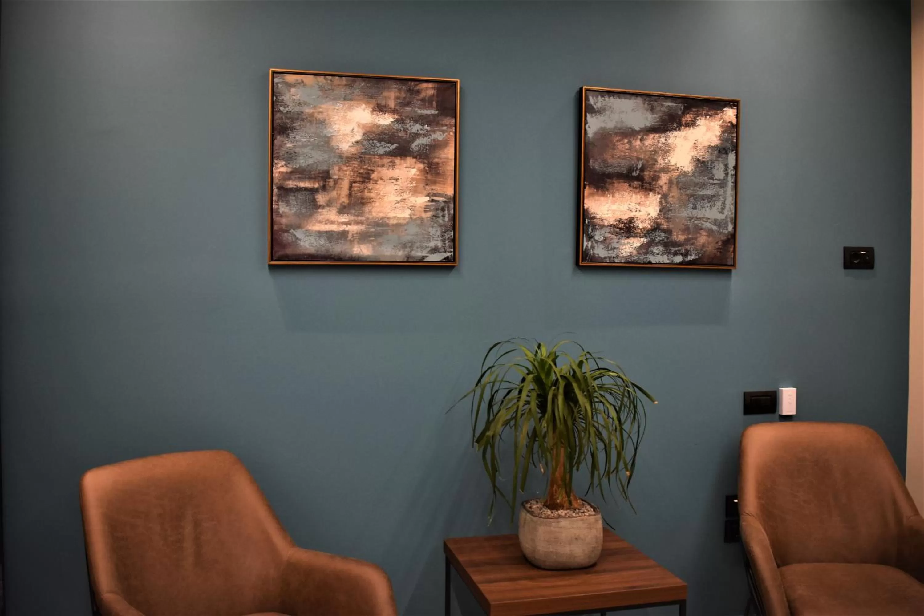 Seating area in Athens One Smart Hotel