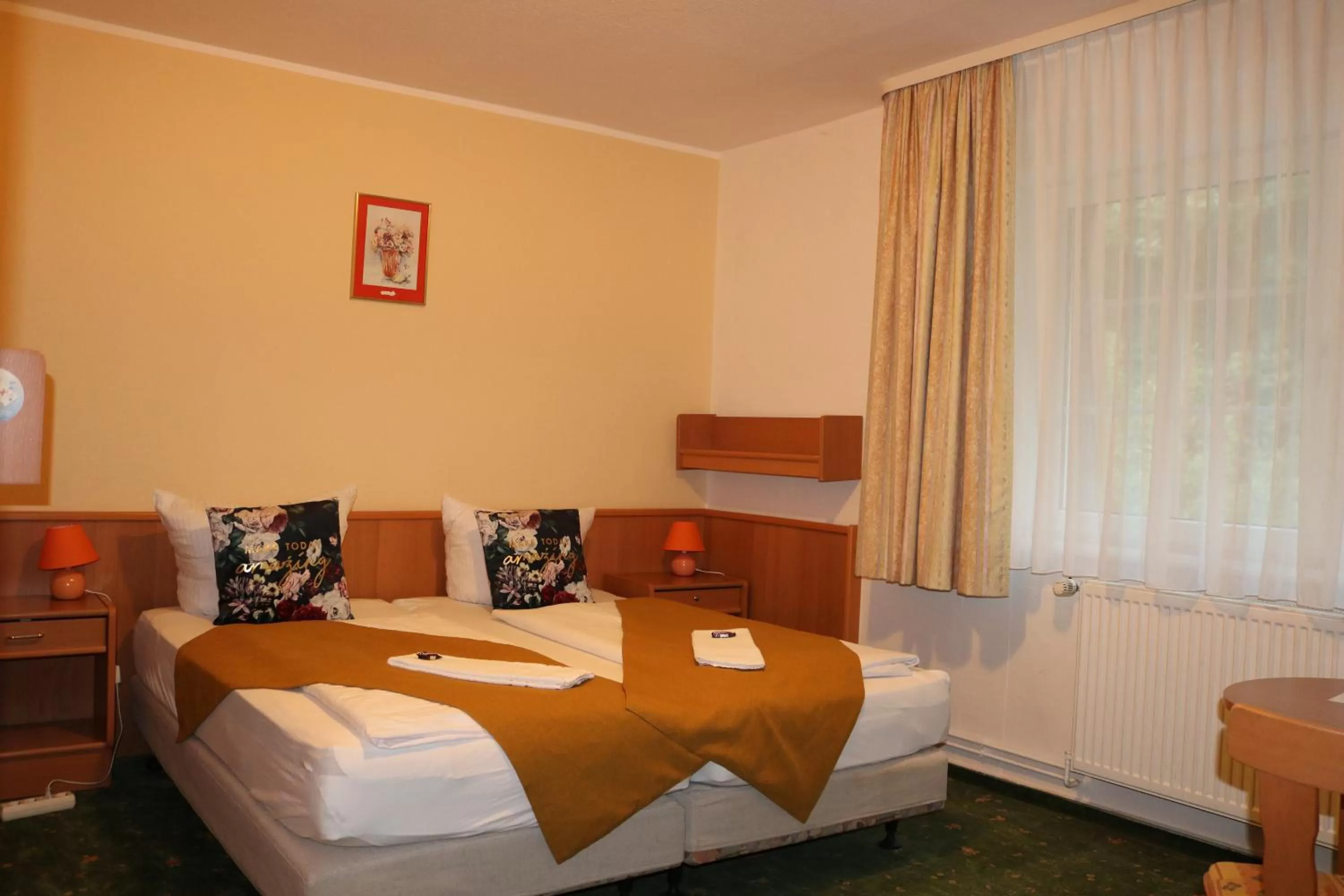 Photo of the whole room, Bed in Waldhotel Harz Ilsenburg