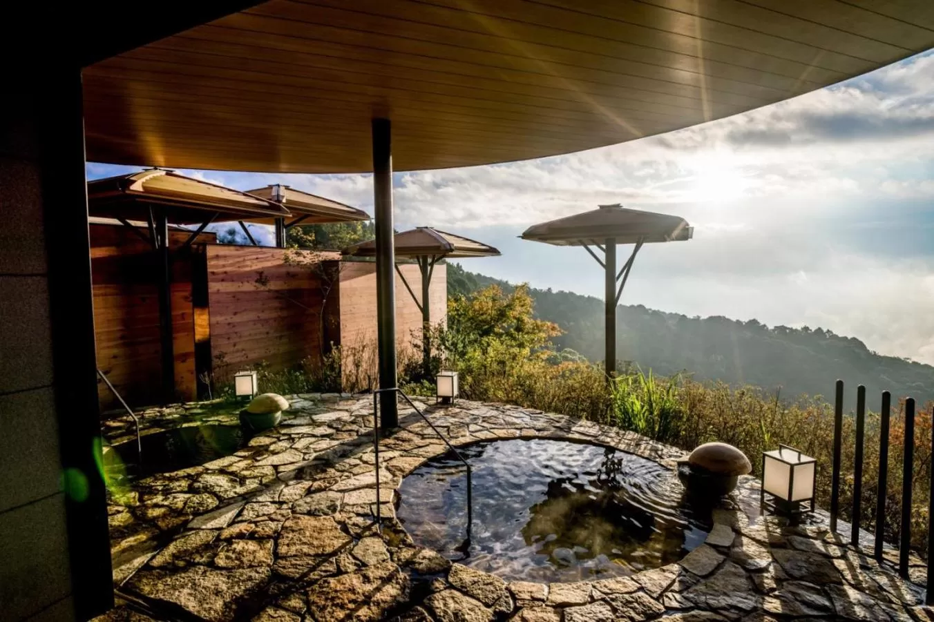 Hot Spring Bath in ANA InterContinental Beppu Resort & Spa by IHG