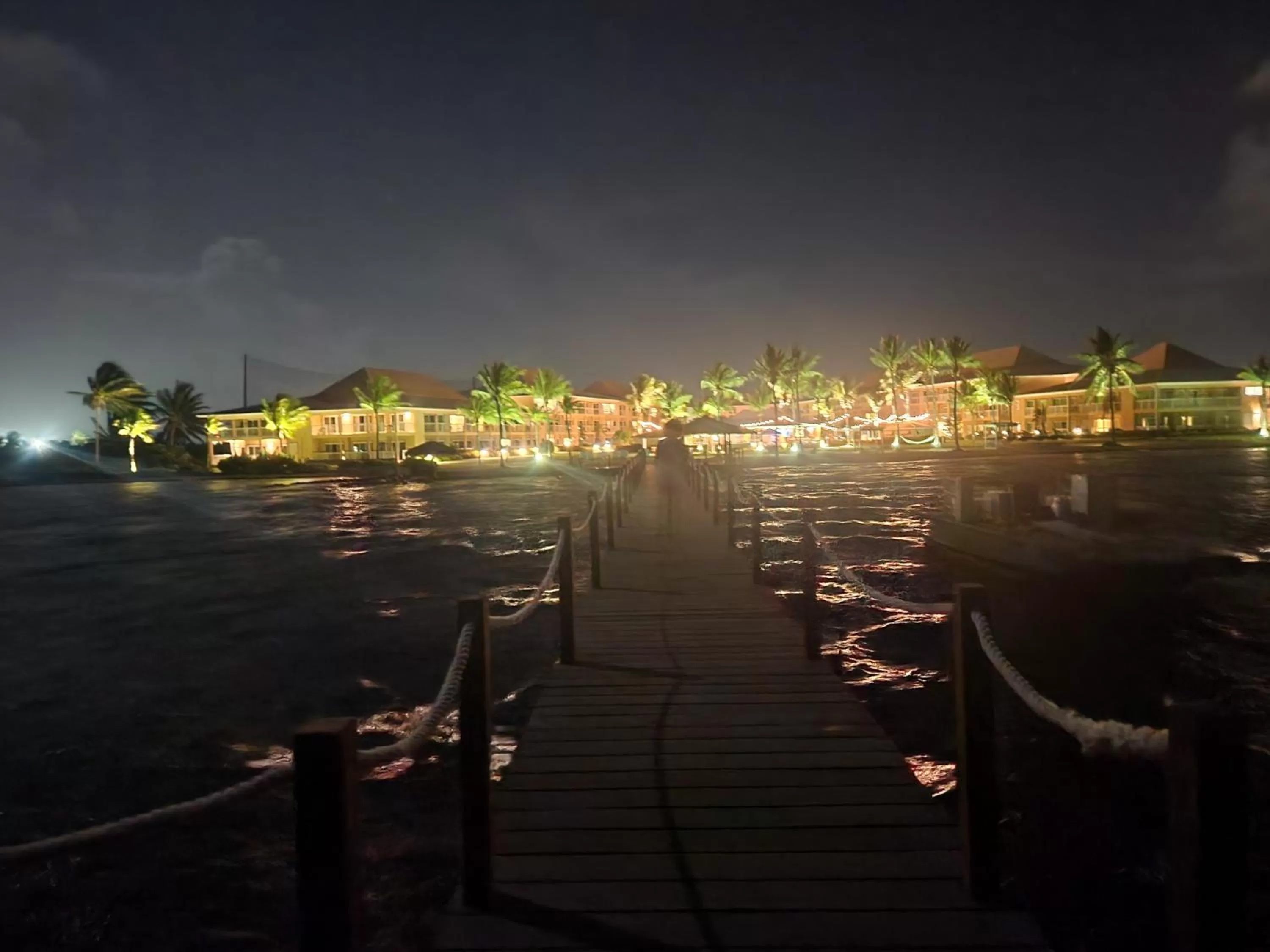 Night in The Grand Caymanian Resort