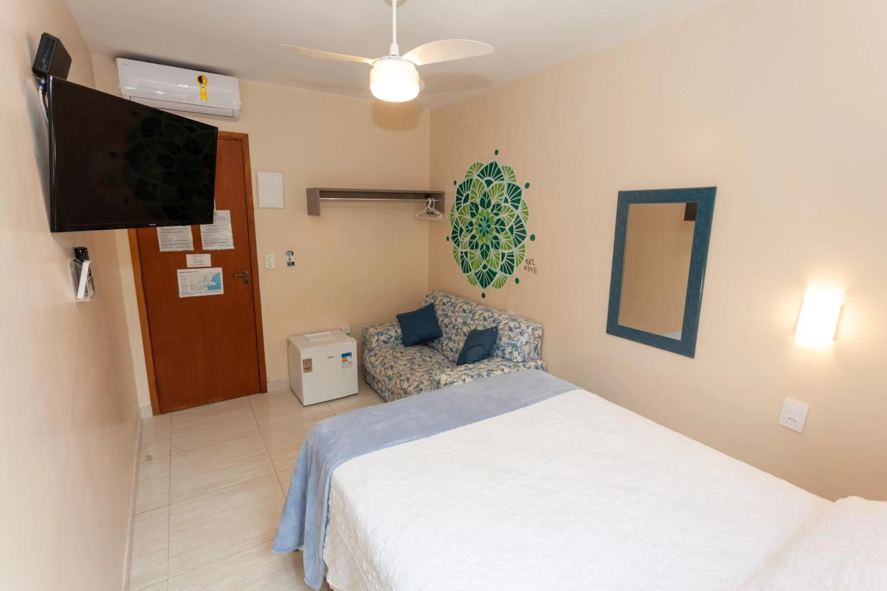 Bedroom, Bed in Ubatuba Ecologic Pousada