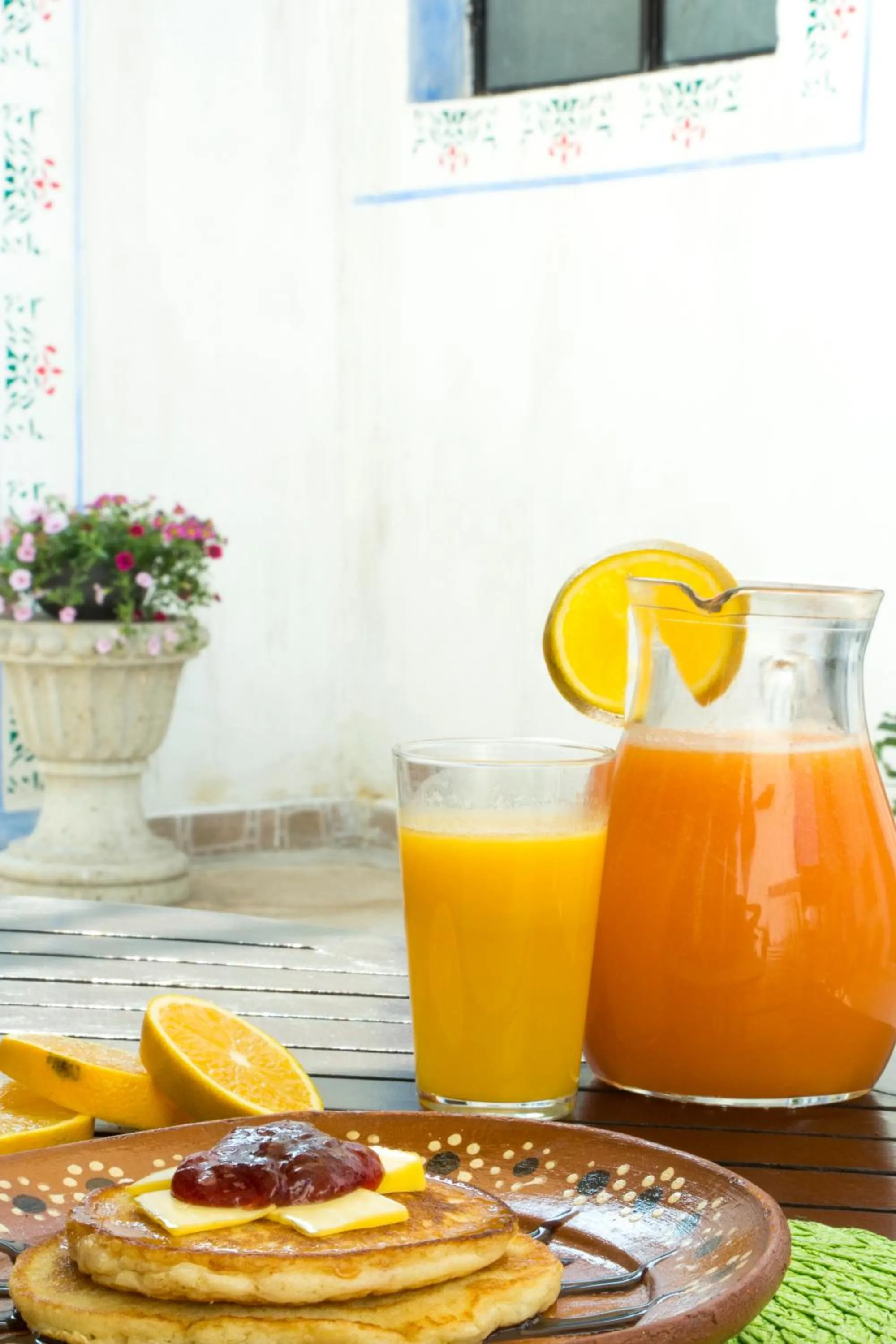 Food and drinks in Hotel & Spa La Mansion del B Azul