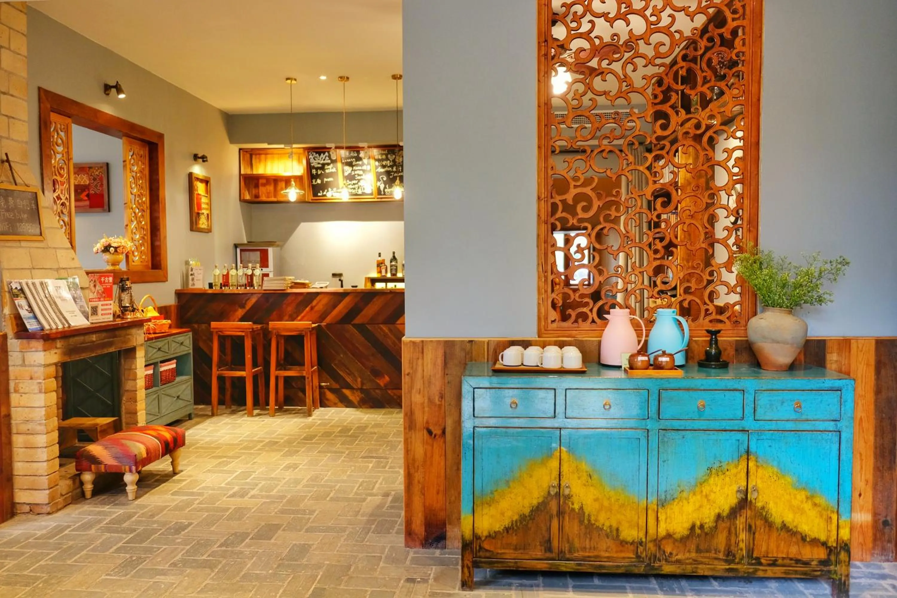 Lobby or reception in Moondance Boutique Resort