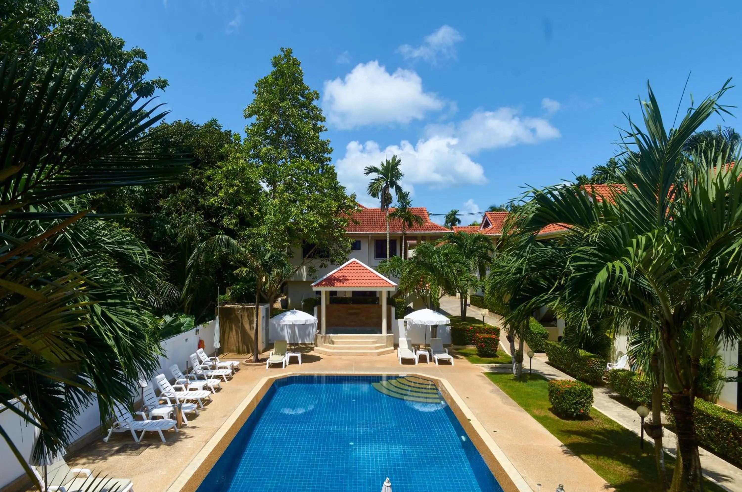 Pool view in Phuket Riviera Villas Hotel