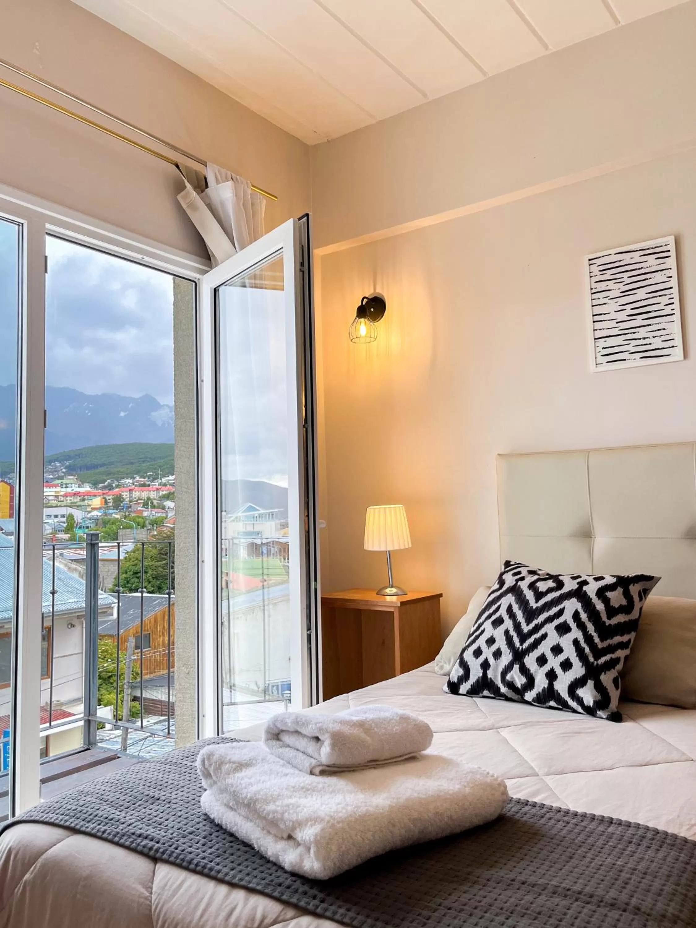 Bed in Riviera Fueguina Apartments