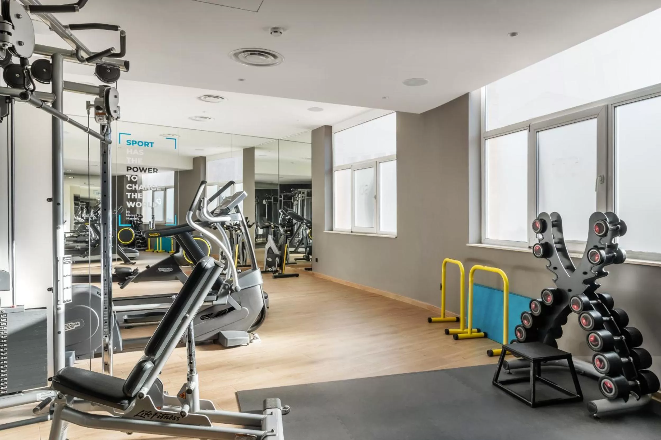 Fitness centre/facilities in Hotel SB Corona Tortosa