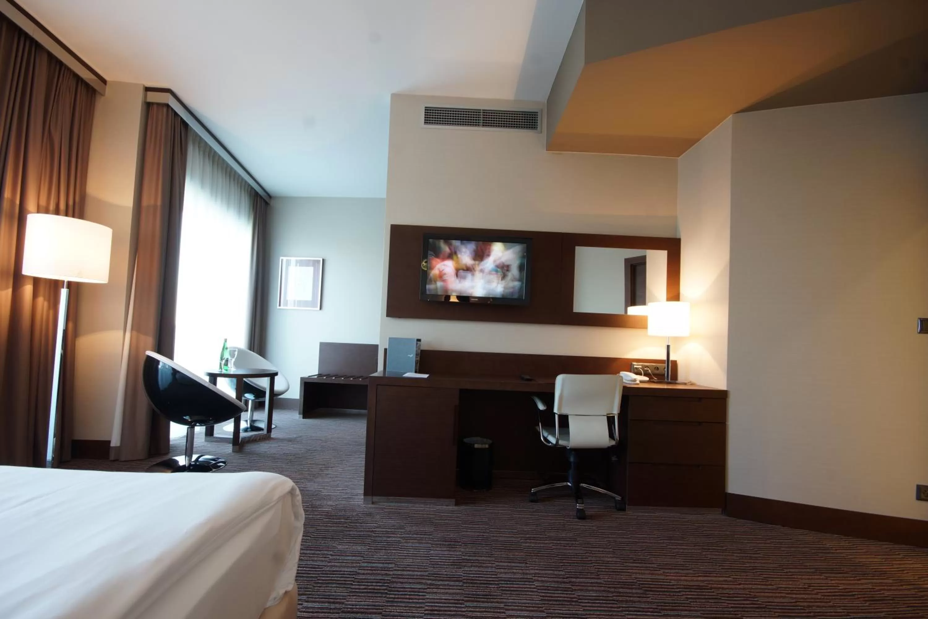 Bed in Copernicus Toruń Hotel