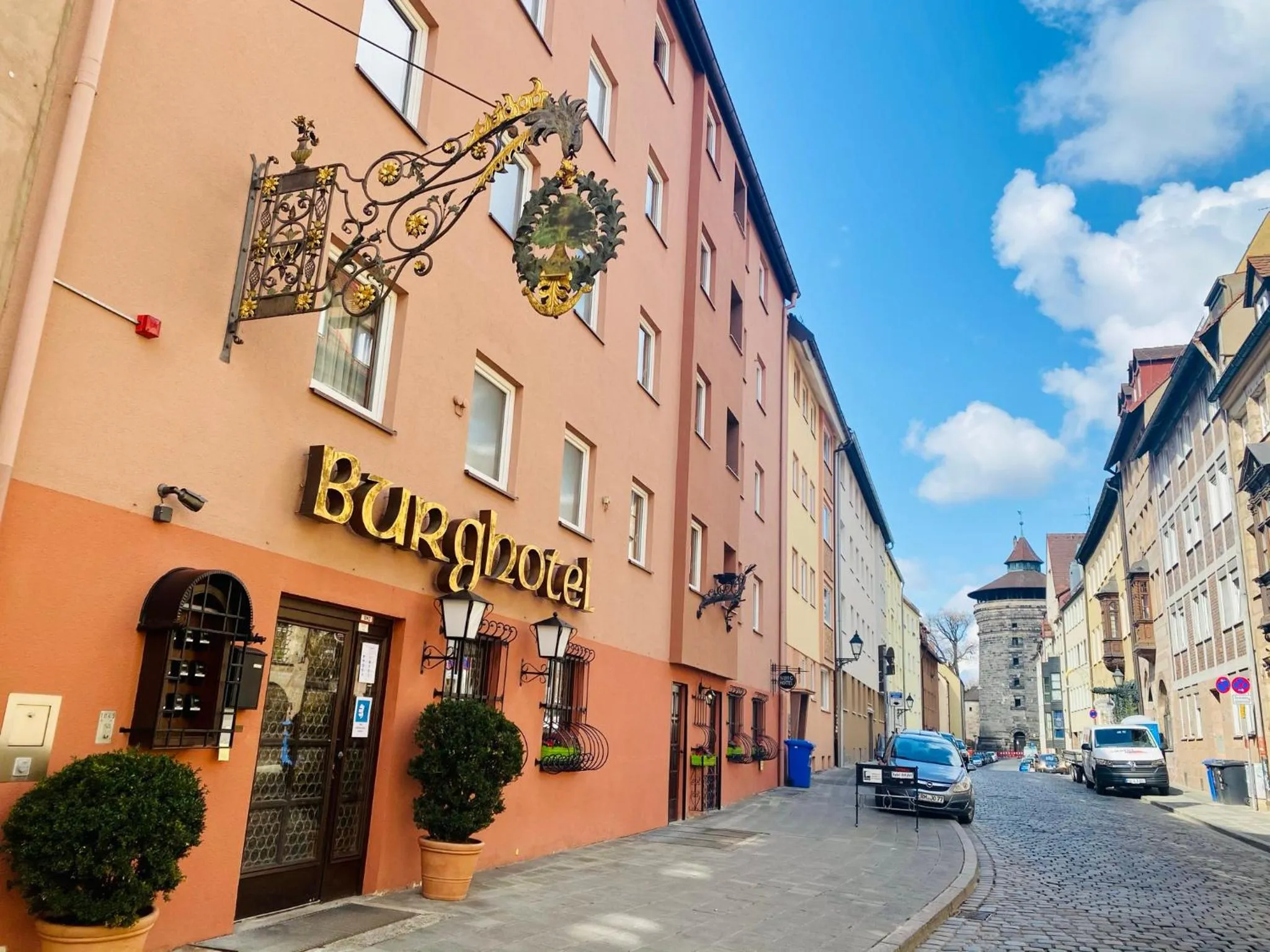 Property building in Burghotel Nürnberg
