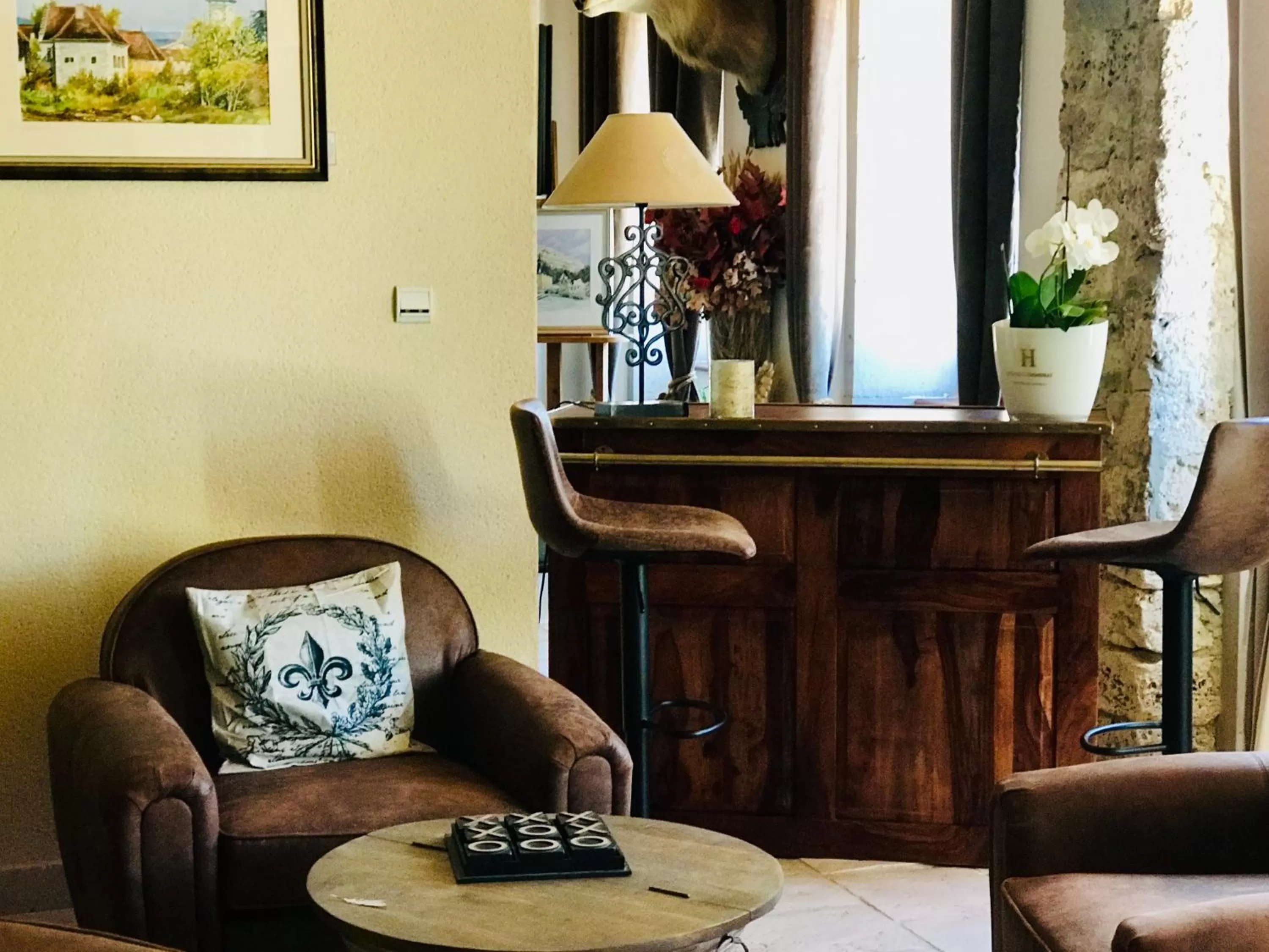 Living room in Domaine du Manoir