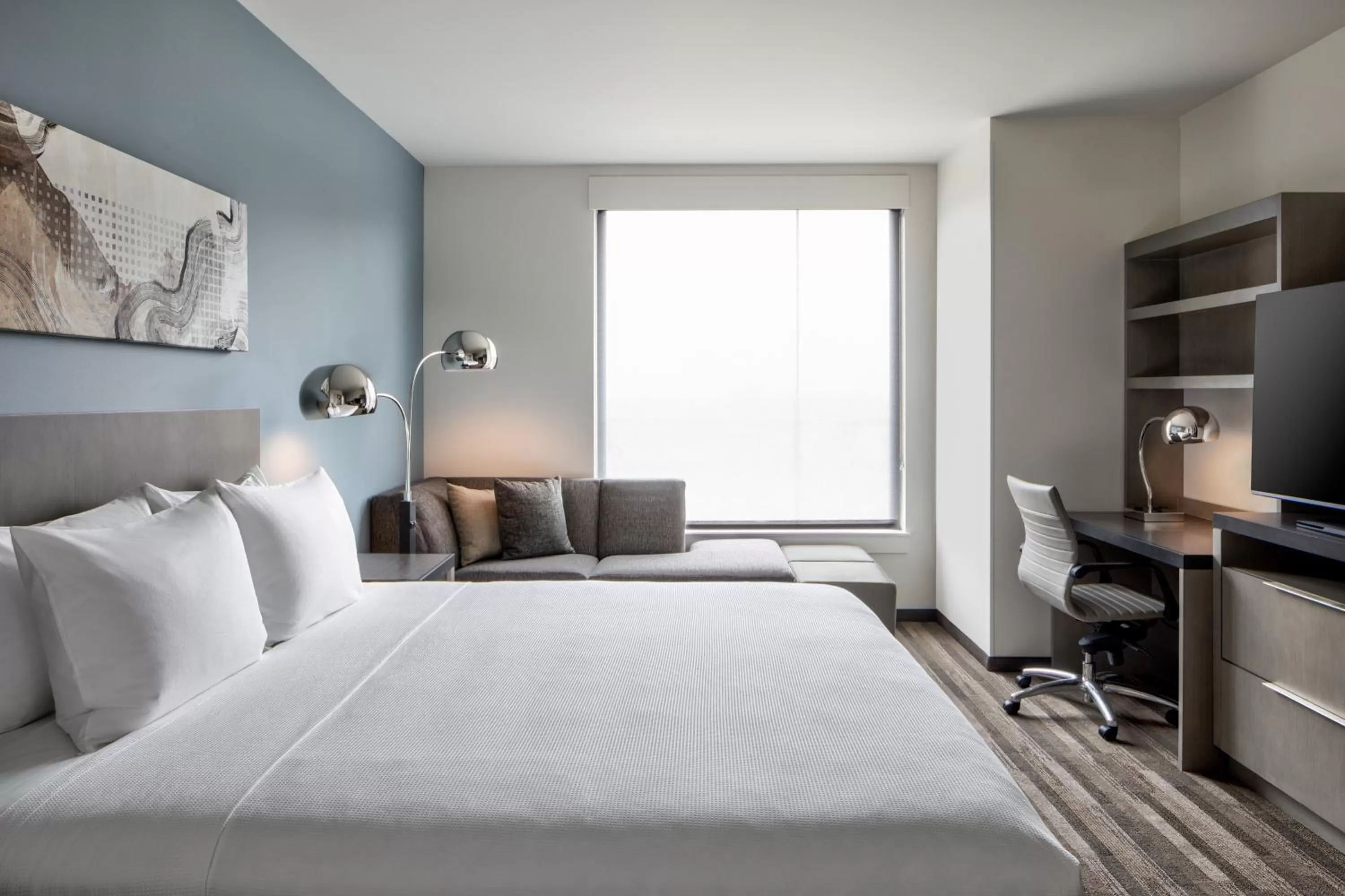 Bedroom, Bed in Hyatt House Denver Aurora Anschutz Medical Campus