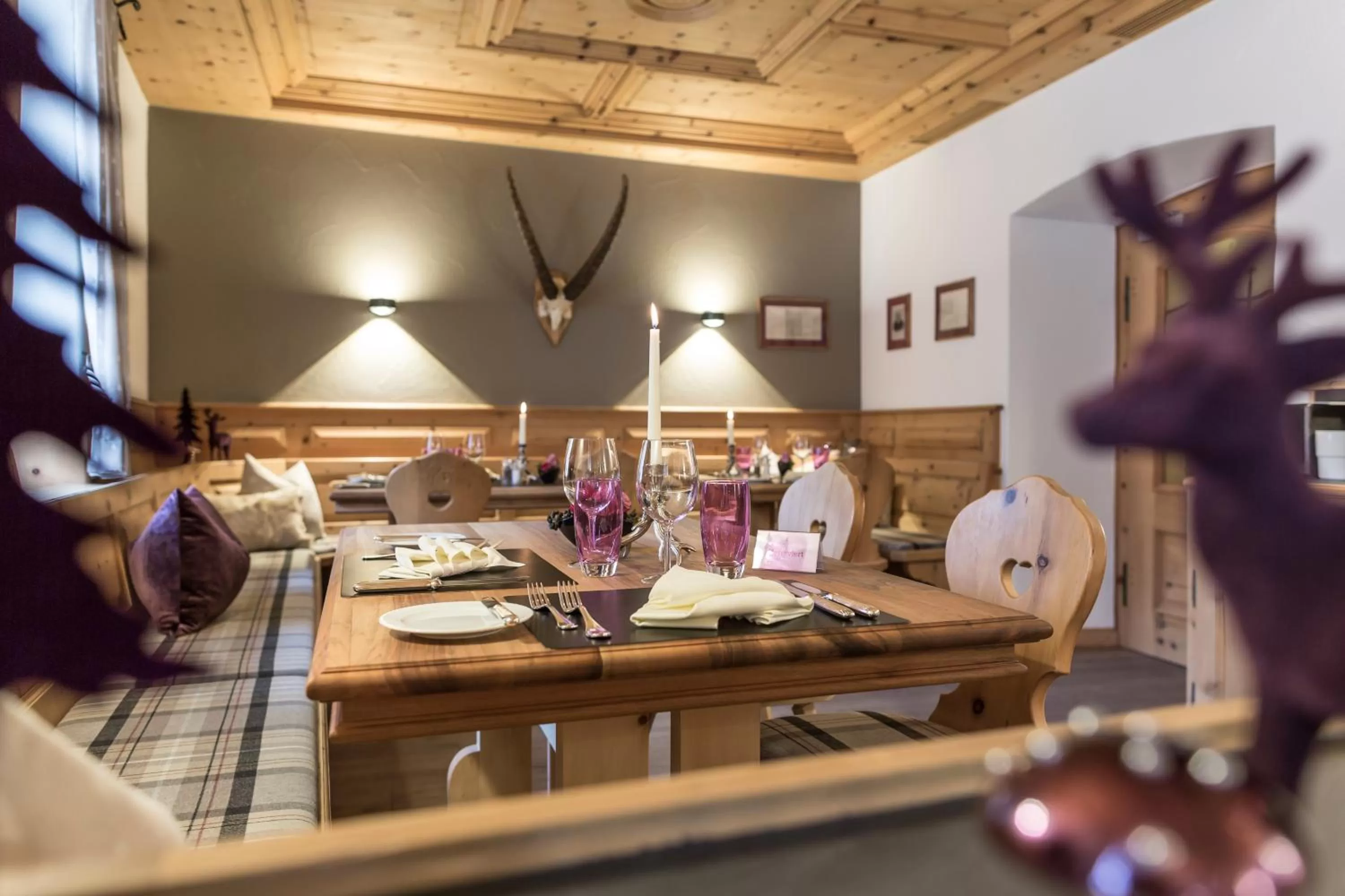 Restaurant/places to eat in Hotel Steinbock Pontresina