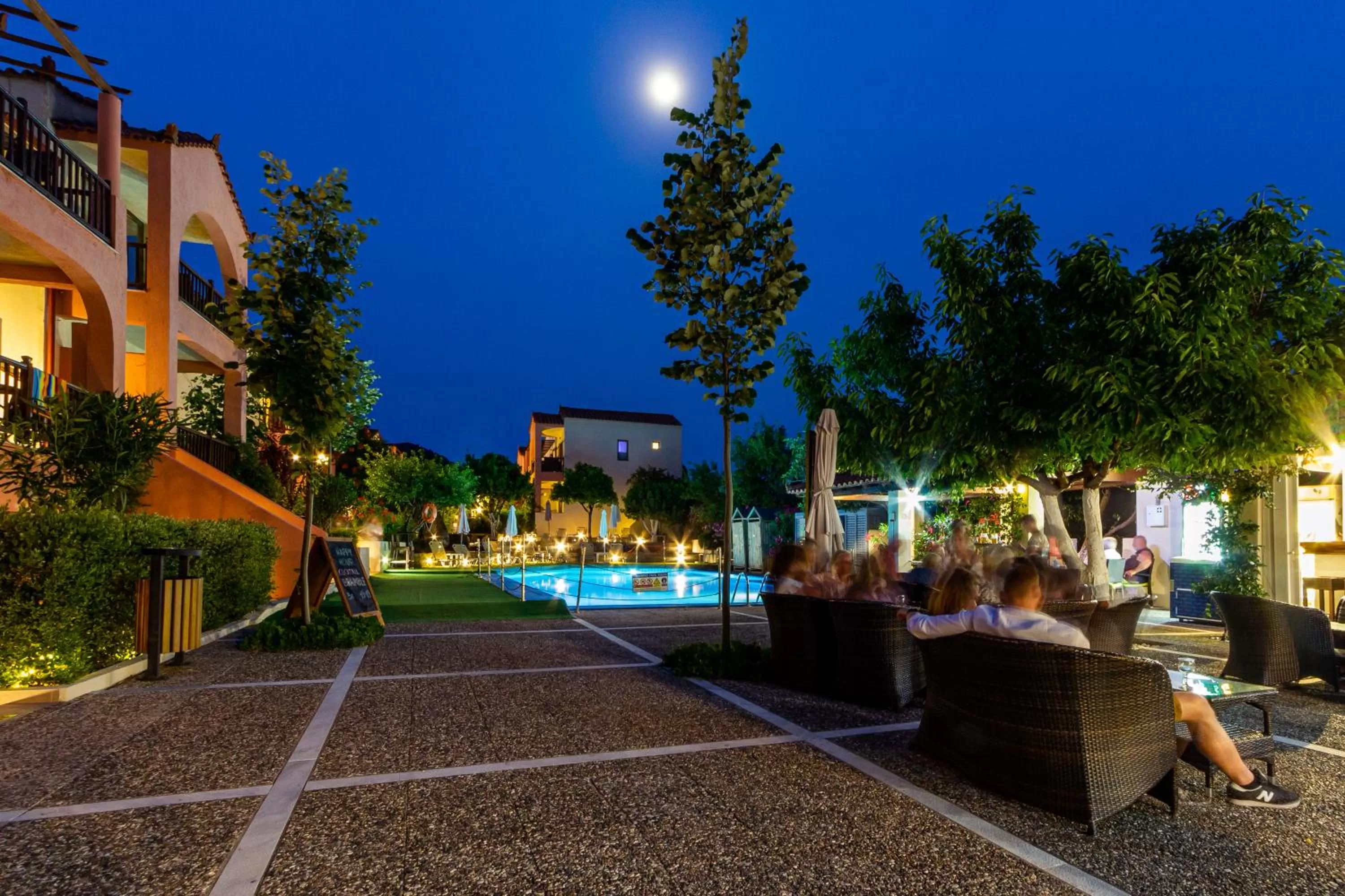 Swimming pool in Rigas Hotel Skopelos
