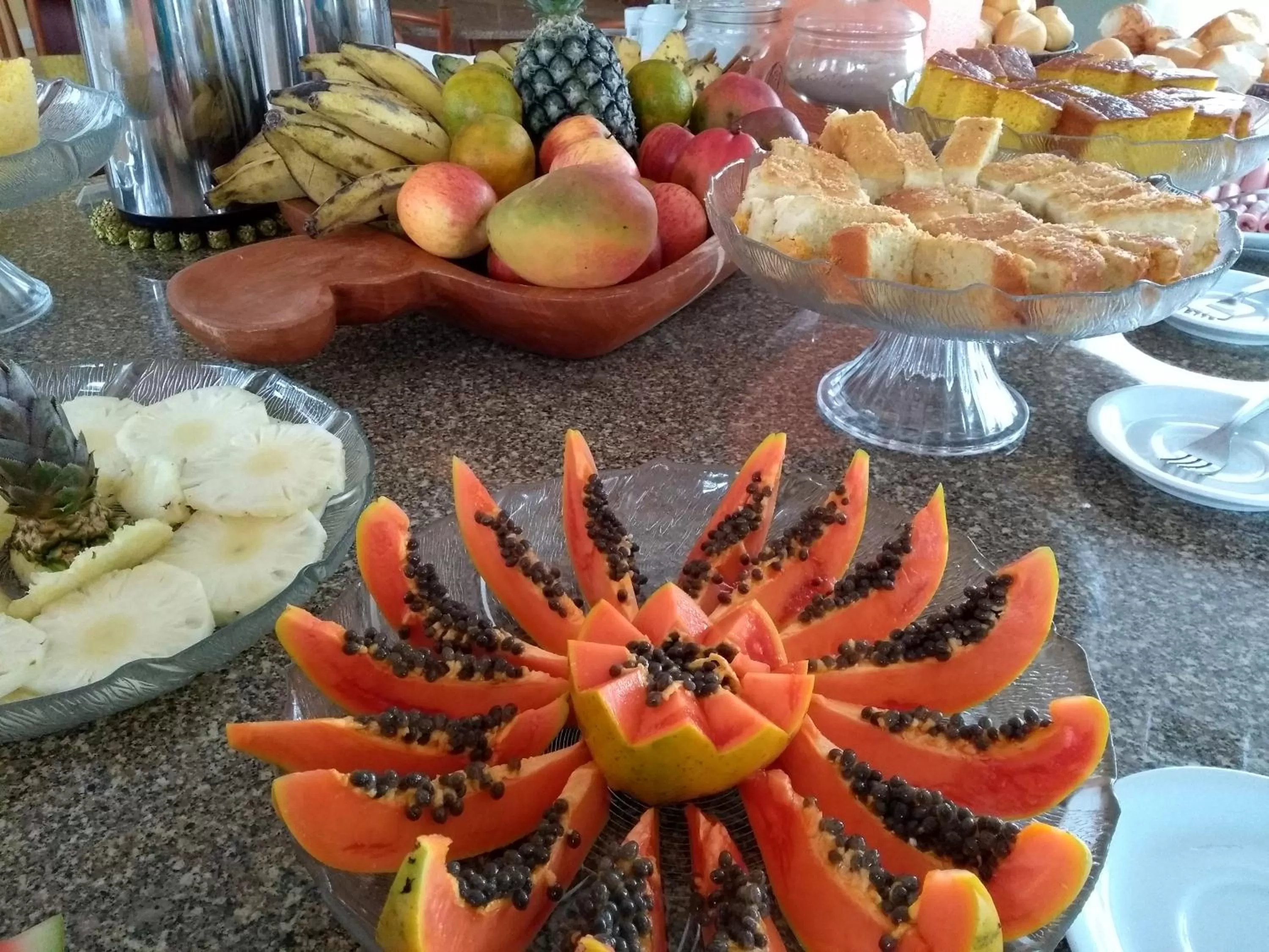 Food and drinks in Pousada e Chale Porto Paraiso