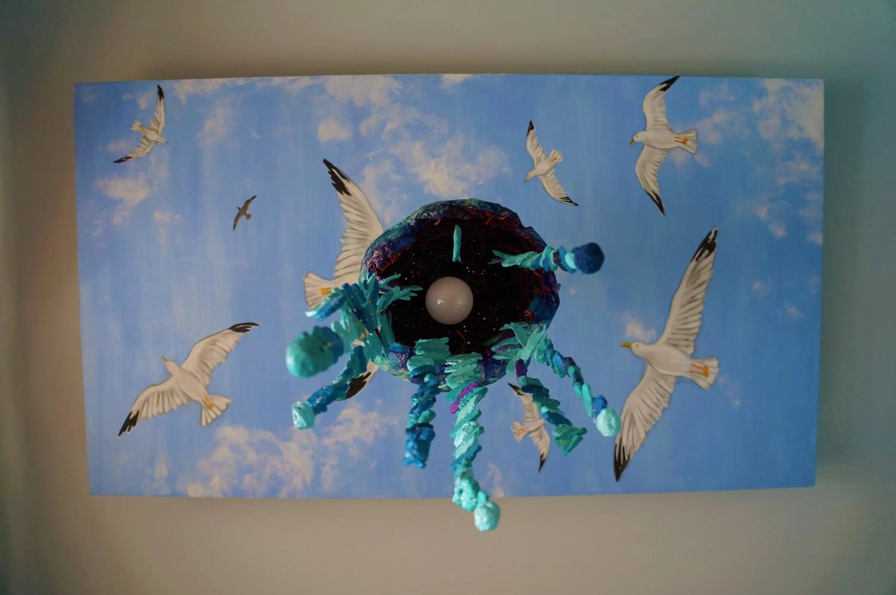 Decorative detail in B&B occhi di mare