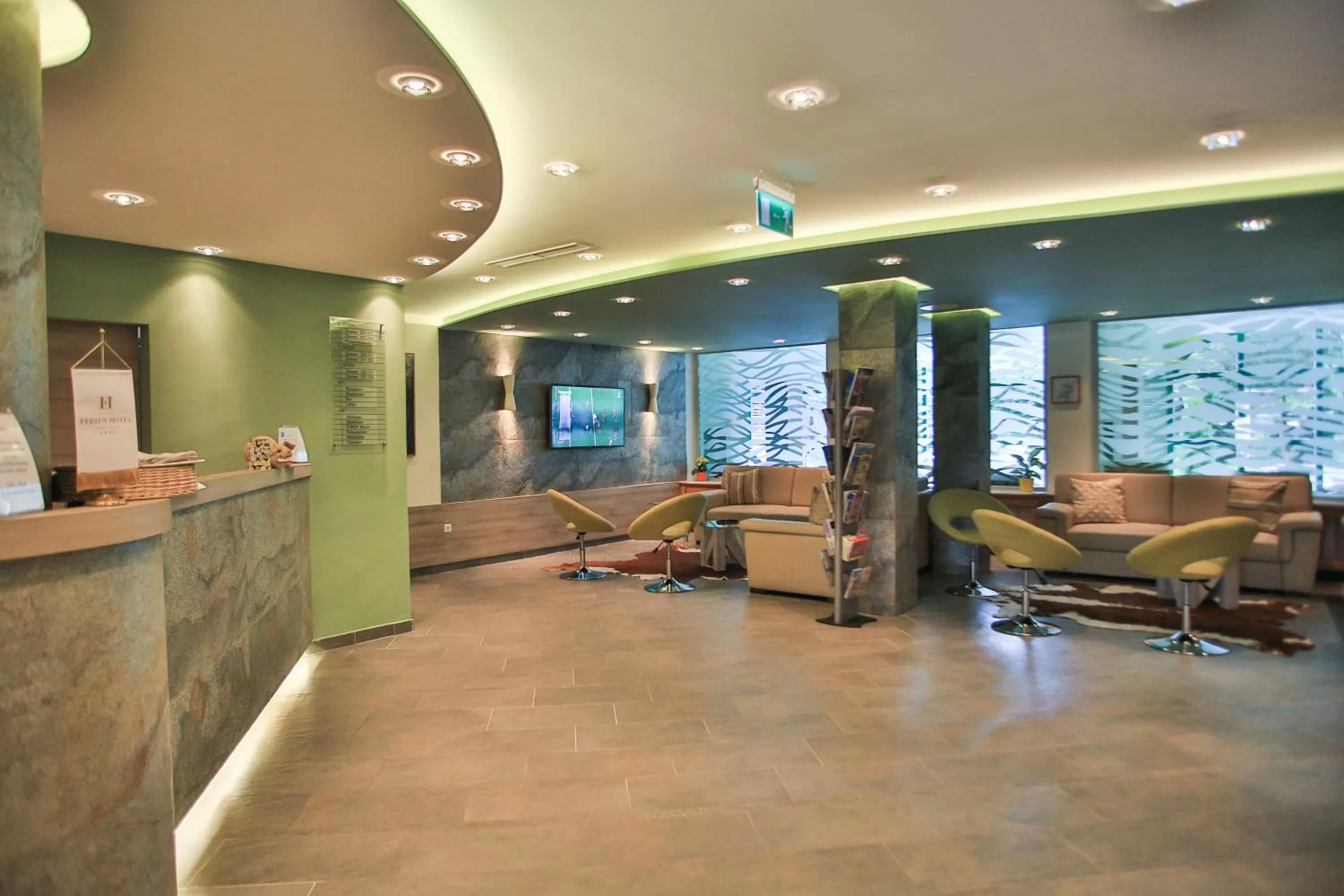 Lobby or reception in Hotel Alpenblick Kreischberg