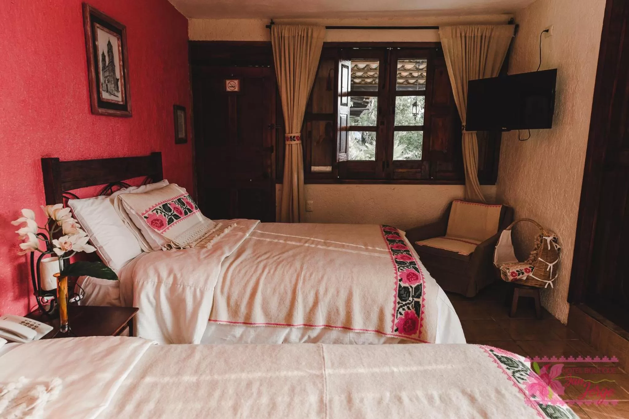 Bed in Hotel San Jorge