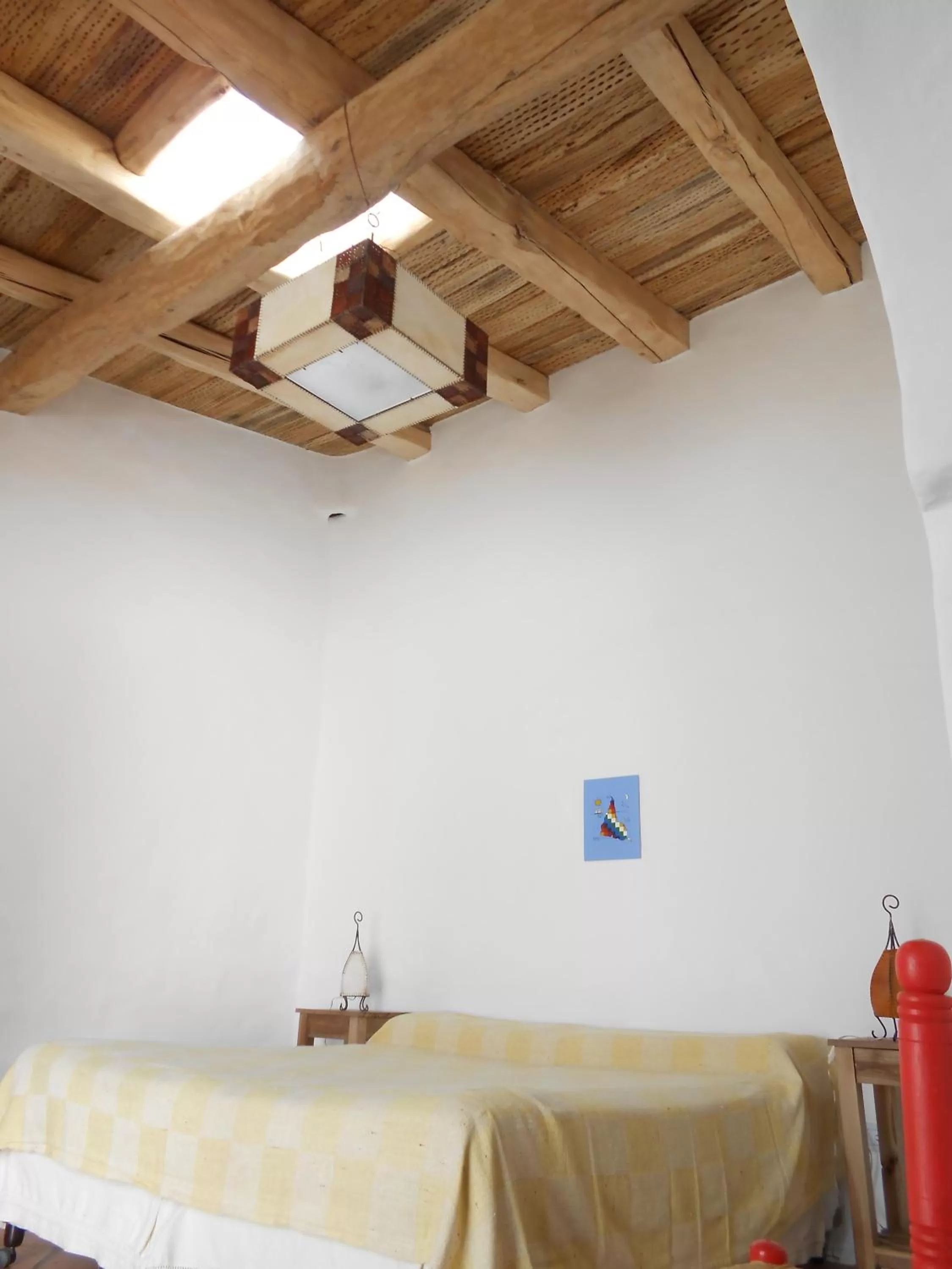 Bed in Hosteria Villa Cardon