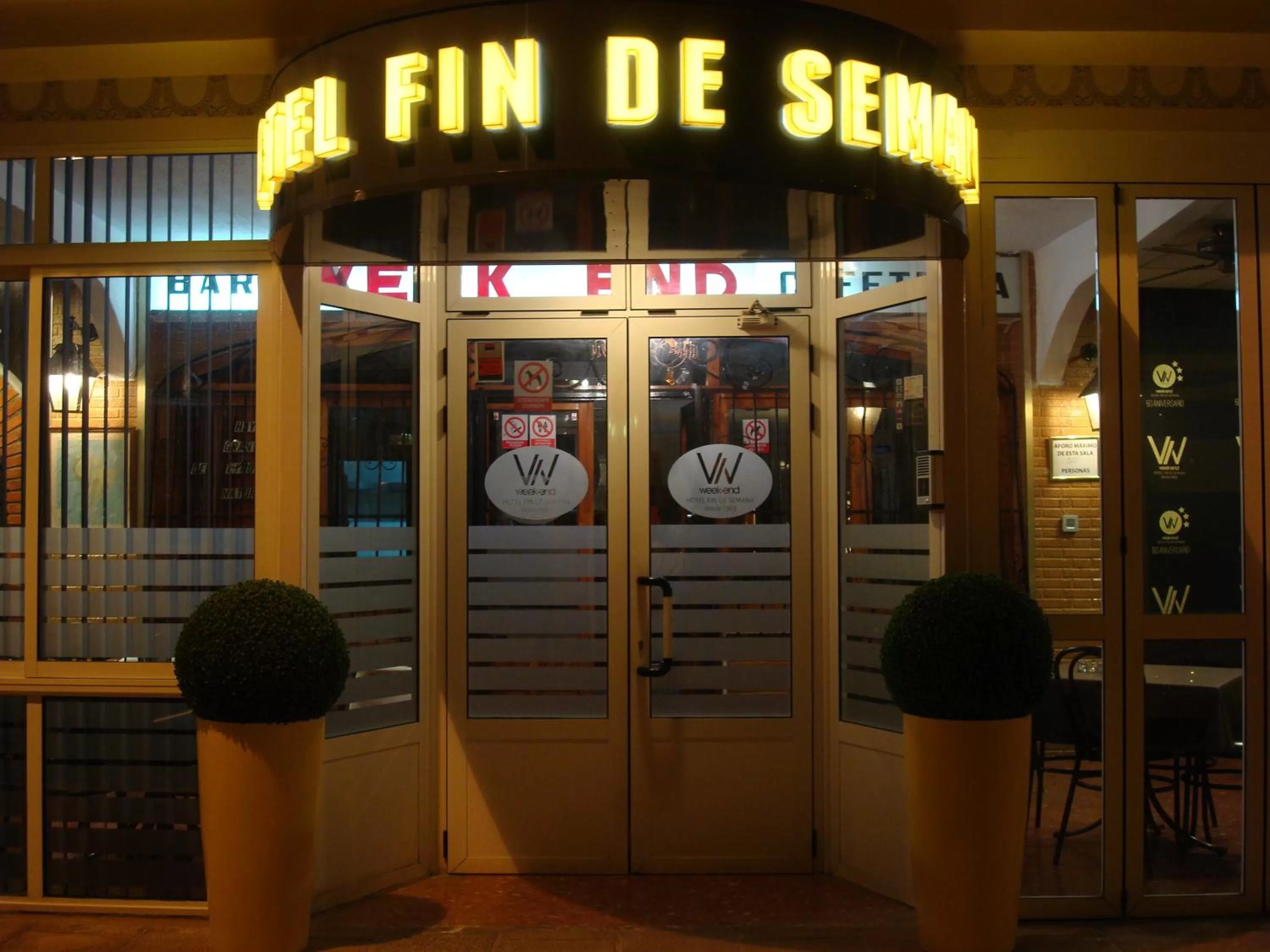 Facade/entrance in Hotel Fin De Semana