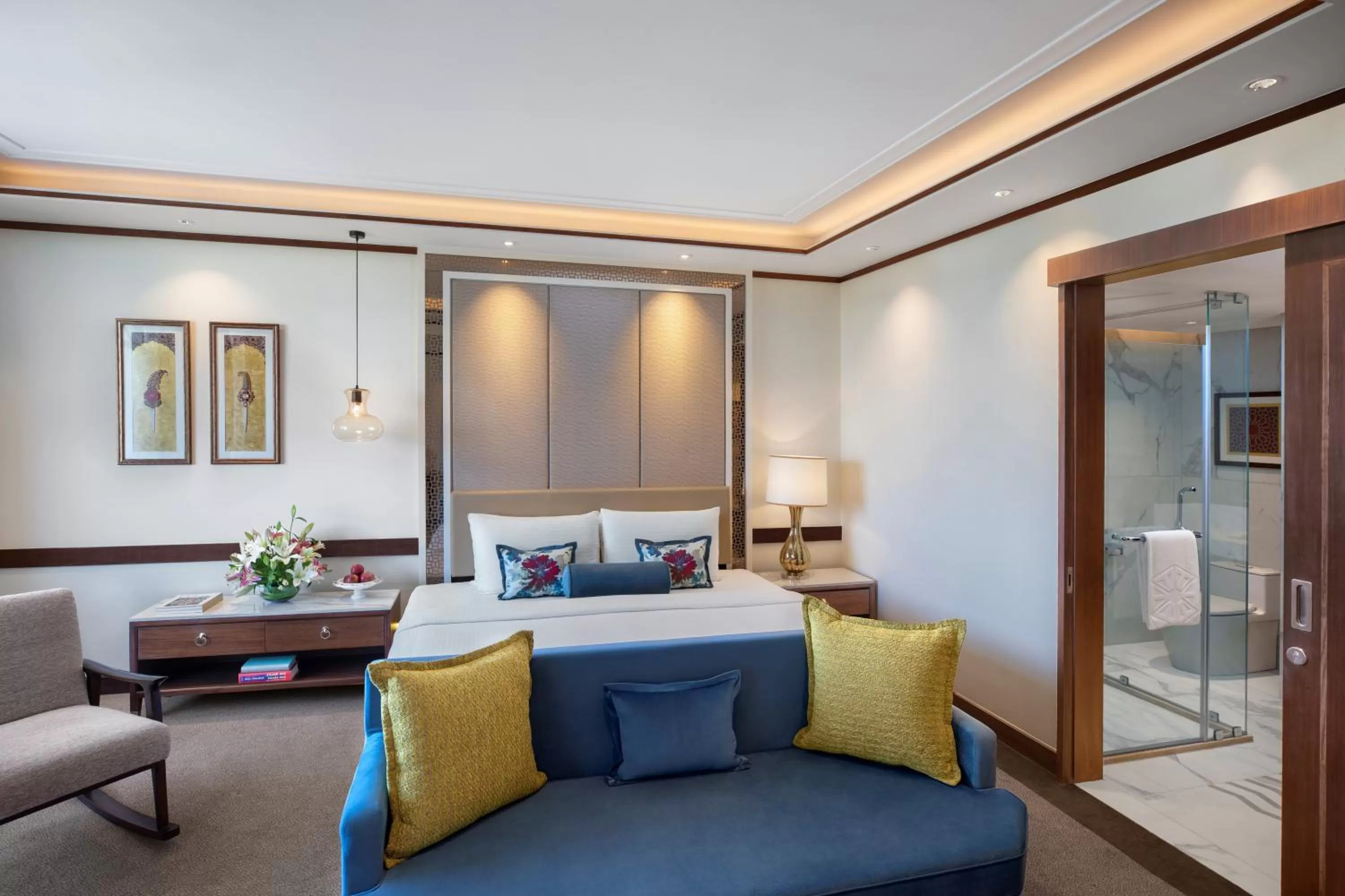 Bedroom in Tajview, Agra-IHCL SeleQtions