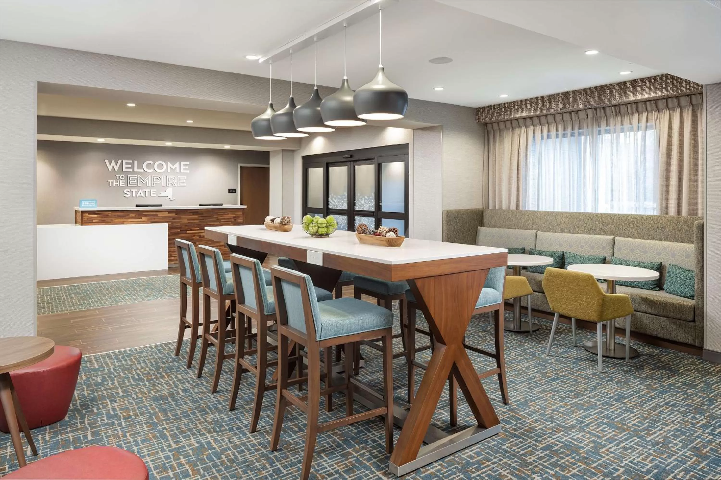 Lobby or reception in Hampton Inn Hornell