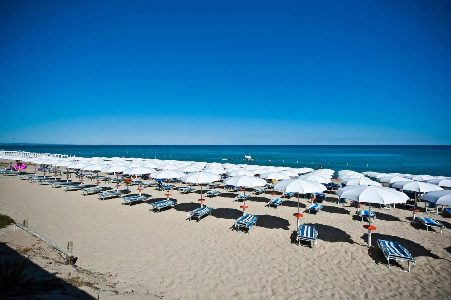 Beach in Ticho's Greenblu Hotel