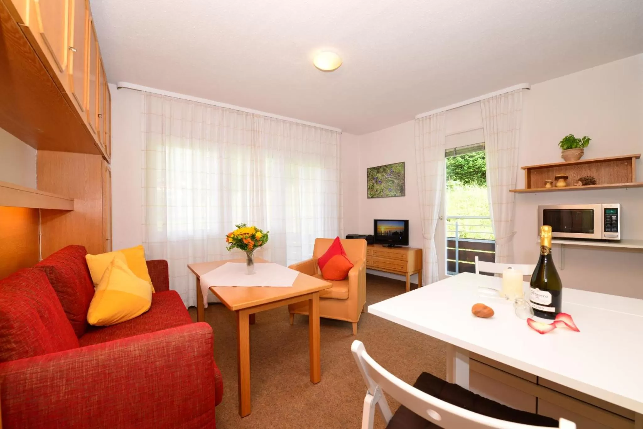 Living room in Familienhotel Kleinwalsertal