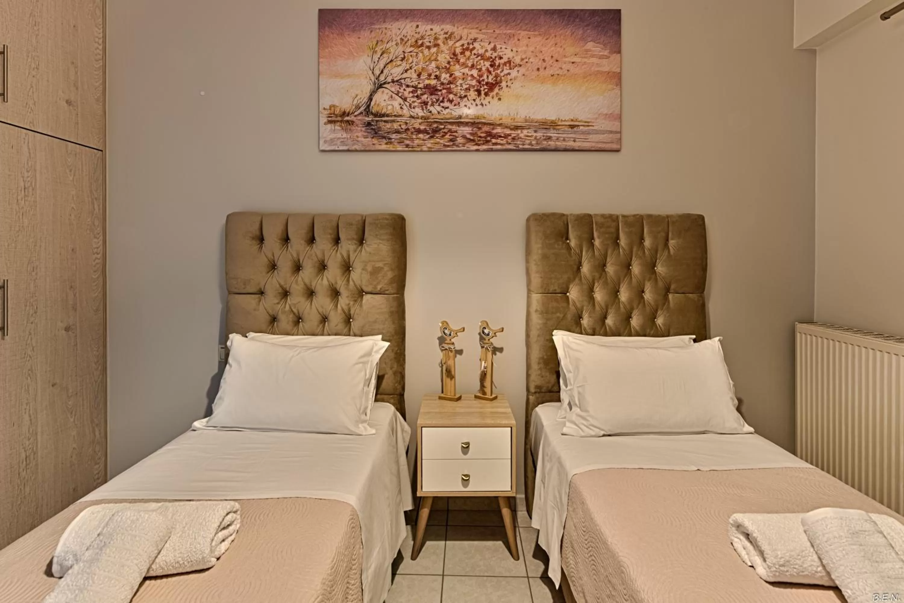 Bed in Alexia's Apartments