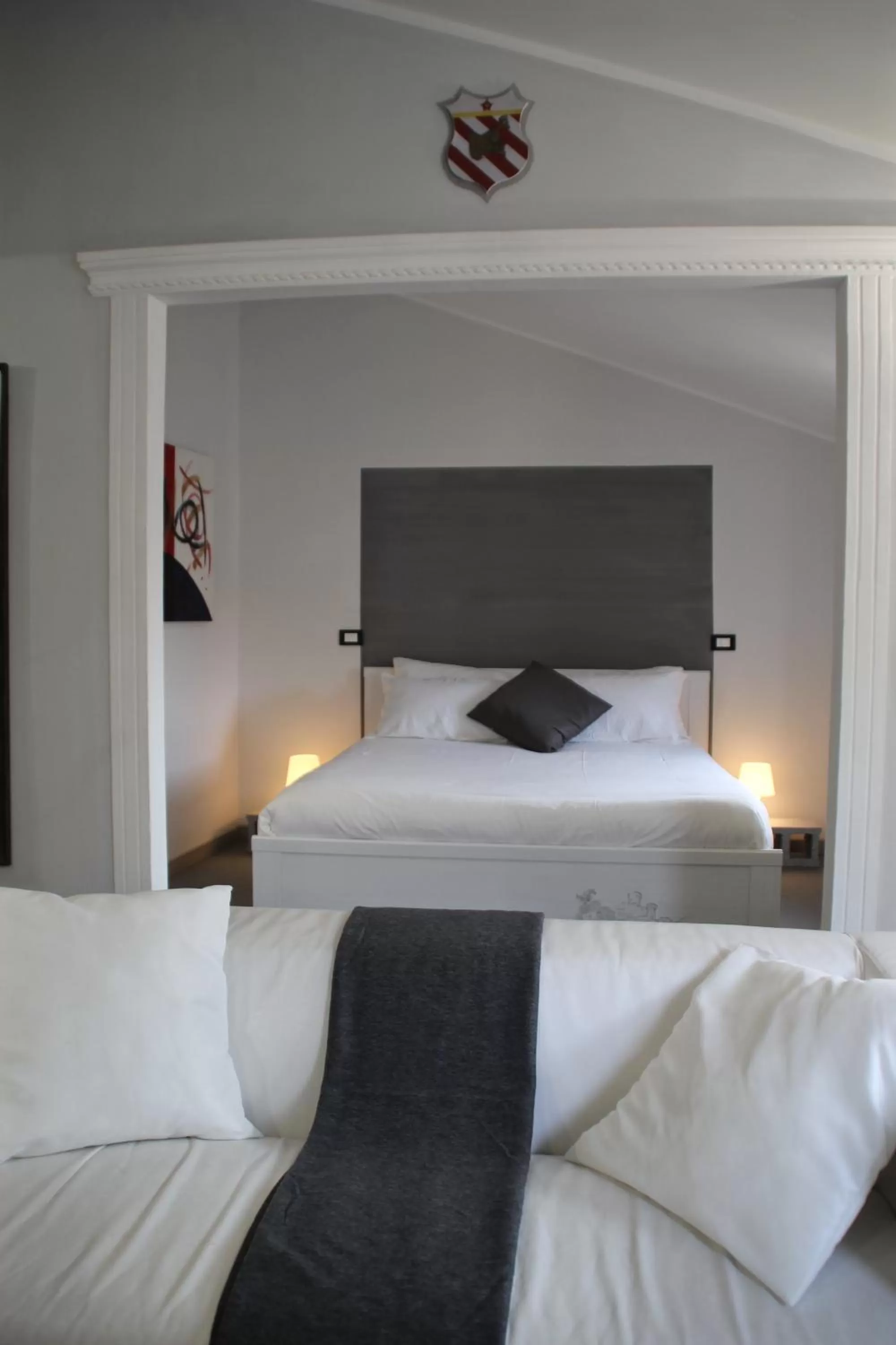 Photo of the whole room, Bed in Antica Corte del Castello