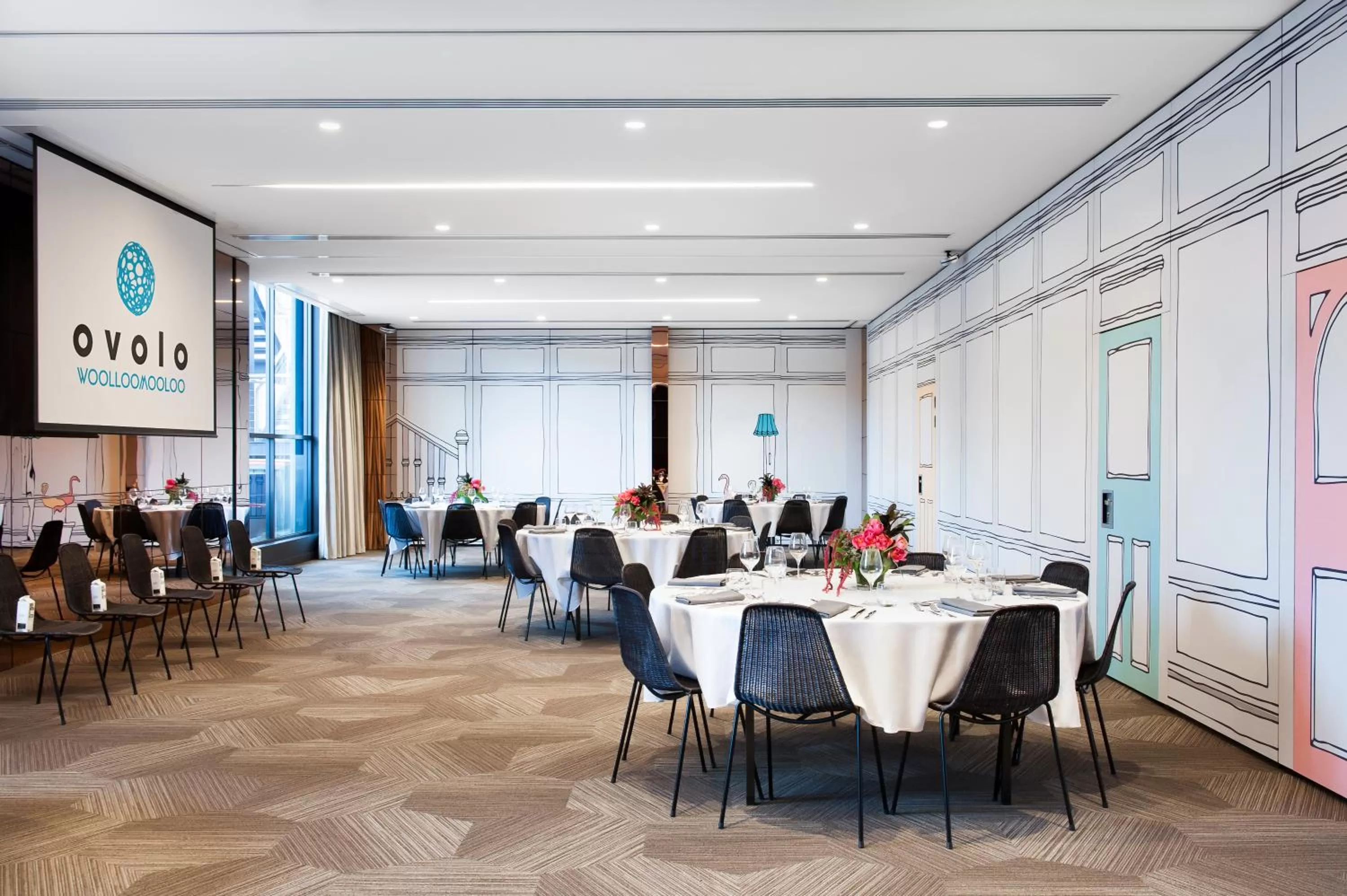 Meeting/conference room in Ovolo Sydney Woolloomooloo, a Wyndham Hotel
