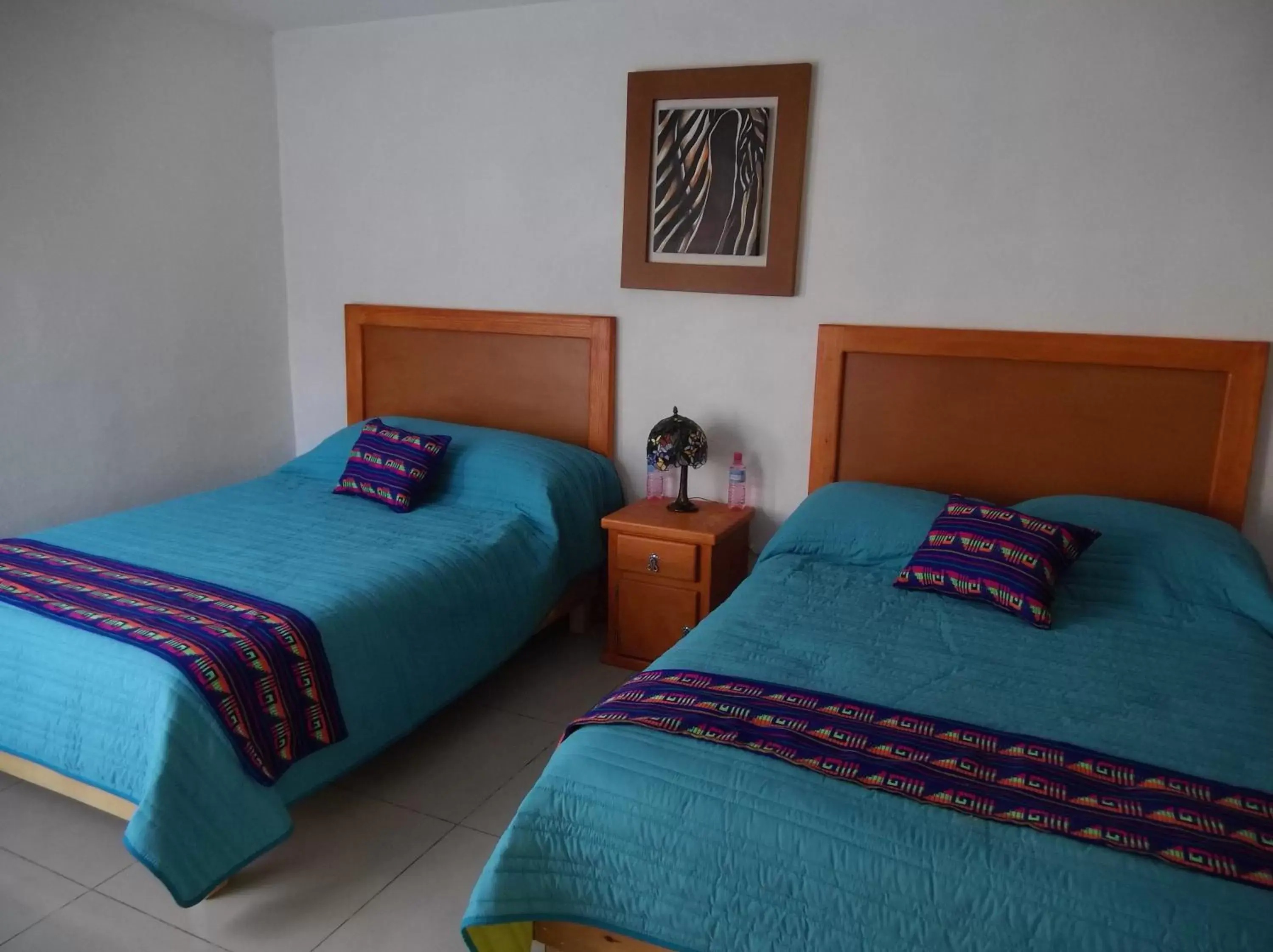 Double Room with Two Double Beds in Casa Culhuac Double Room with Two Double Beds in Casa Culhuac