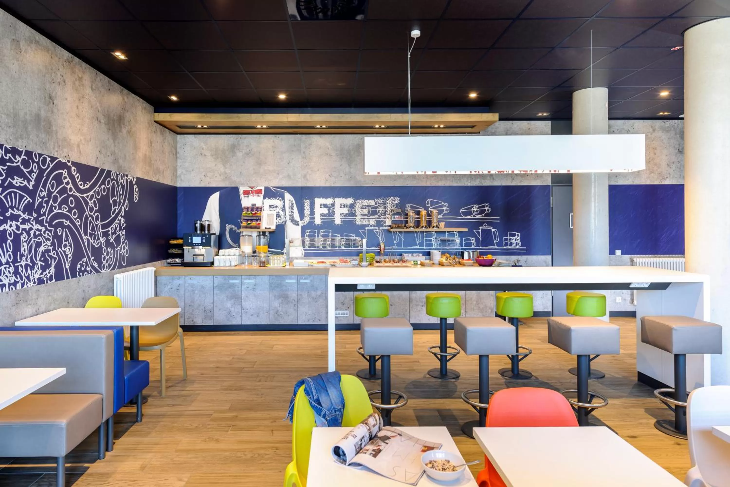 Continental breakfast in ibis budget Konstanz