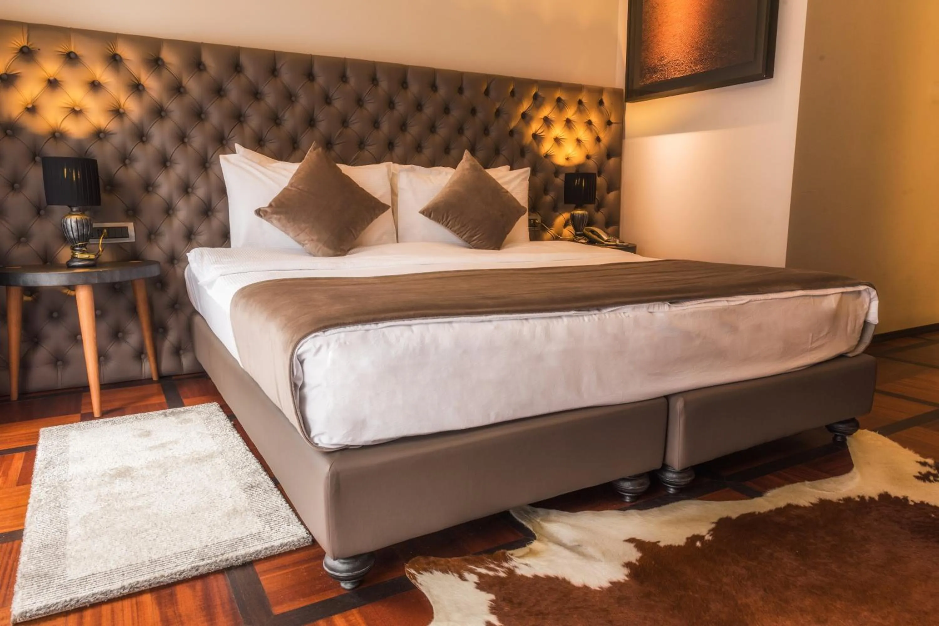 Bed in Solun Hotel & SPA