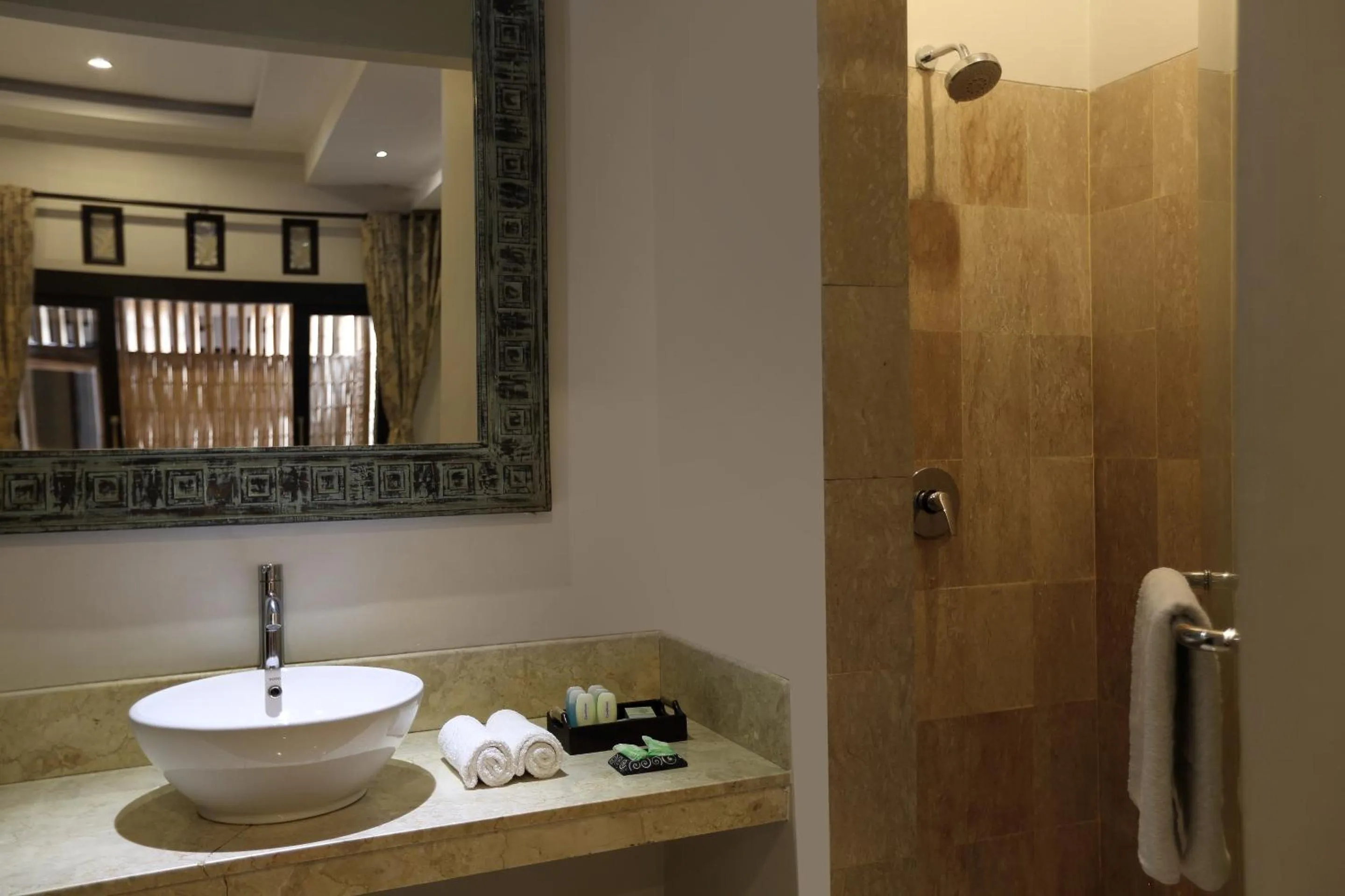 Bathroom in Vamana Resort - CHSE Certified